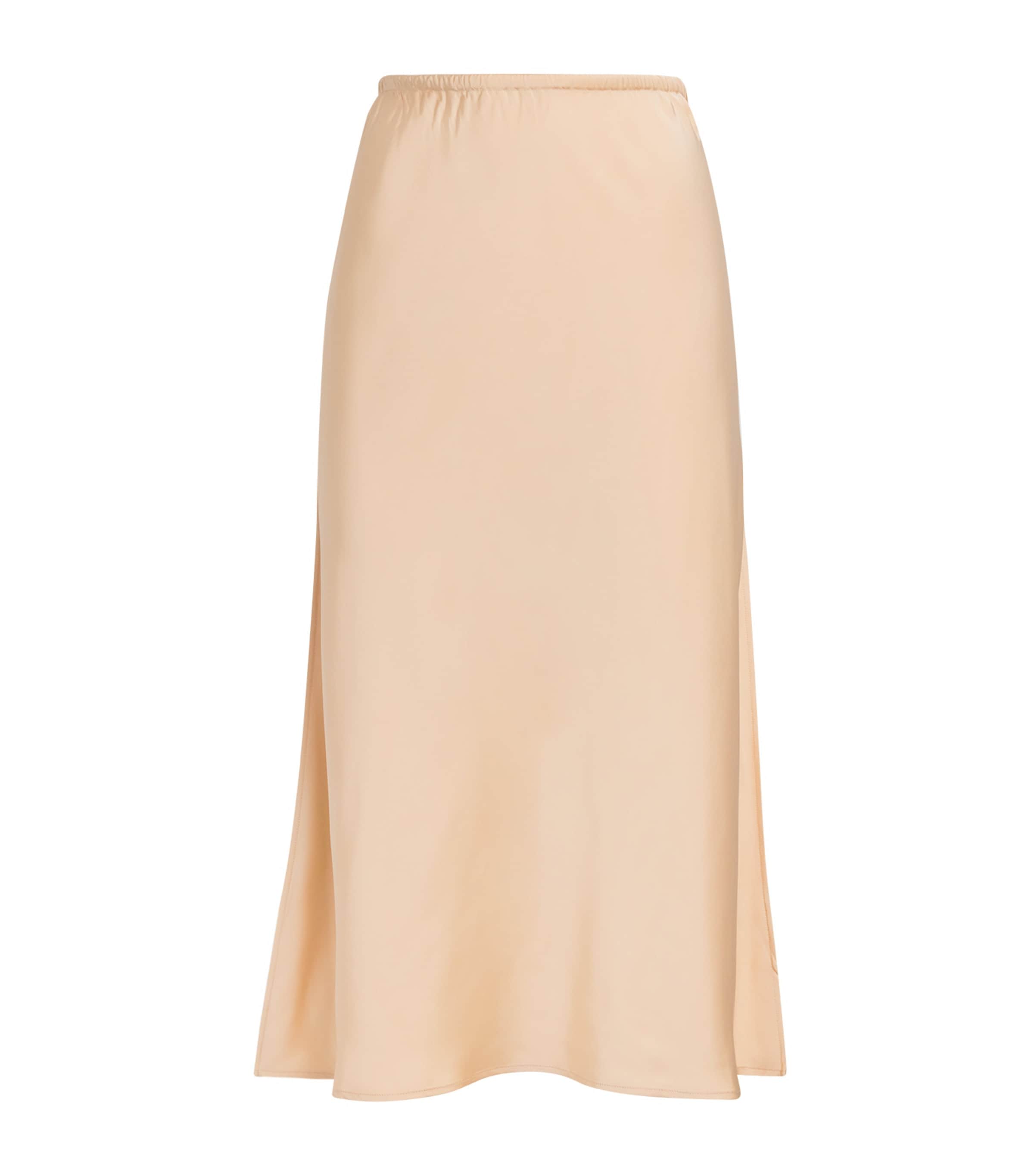 Satin Midi Skirt