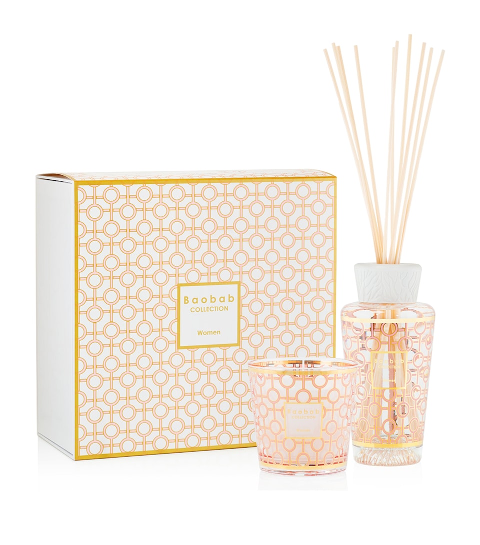 My First Baobab Women Candle and Diffuser Gift Set