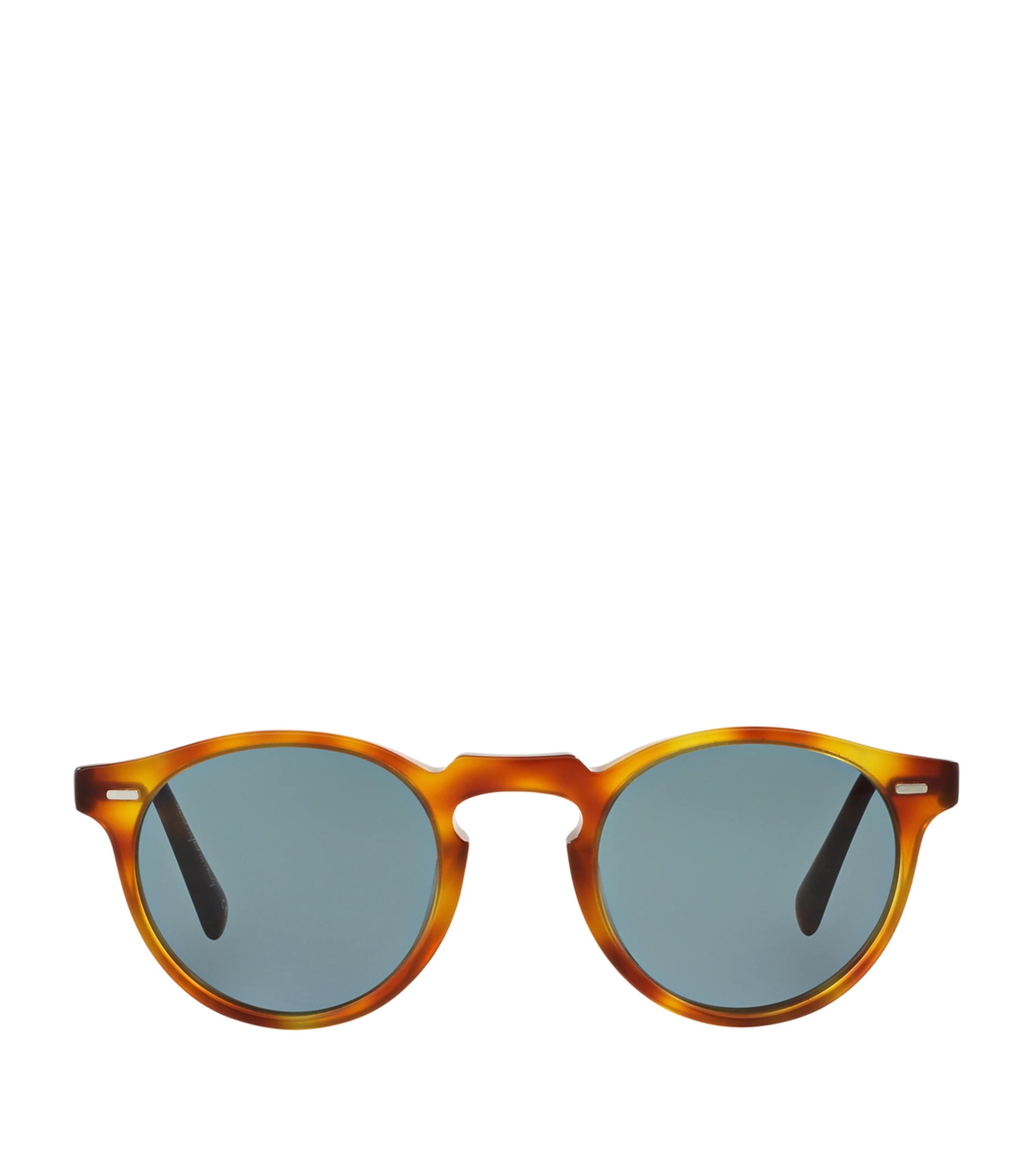 Oliver Peoples Gregory Peck Tortoiseshell Sunglasses Brown