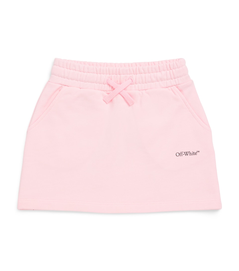 Off-White Kids Cotton Jersey Skirt (4-12+ Years) Ballet Slipper