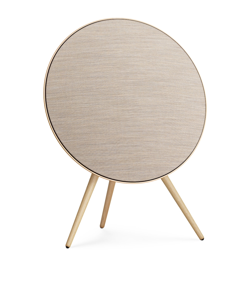 Bang & Olufsen Beosound A9 5th Generation Speaker Gold Tone, White Oak