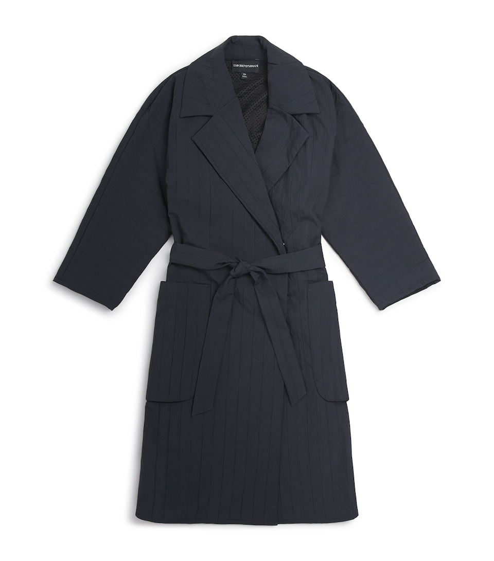 Pinstripe Belted Trench Coat (4-14 Years)