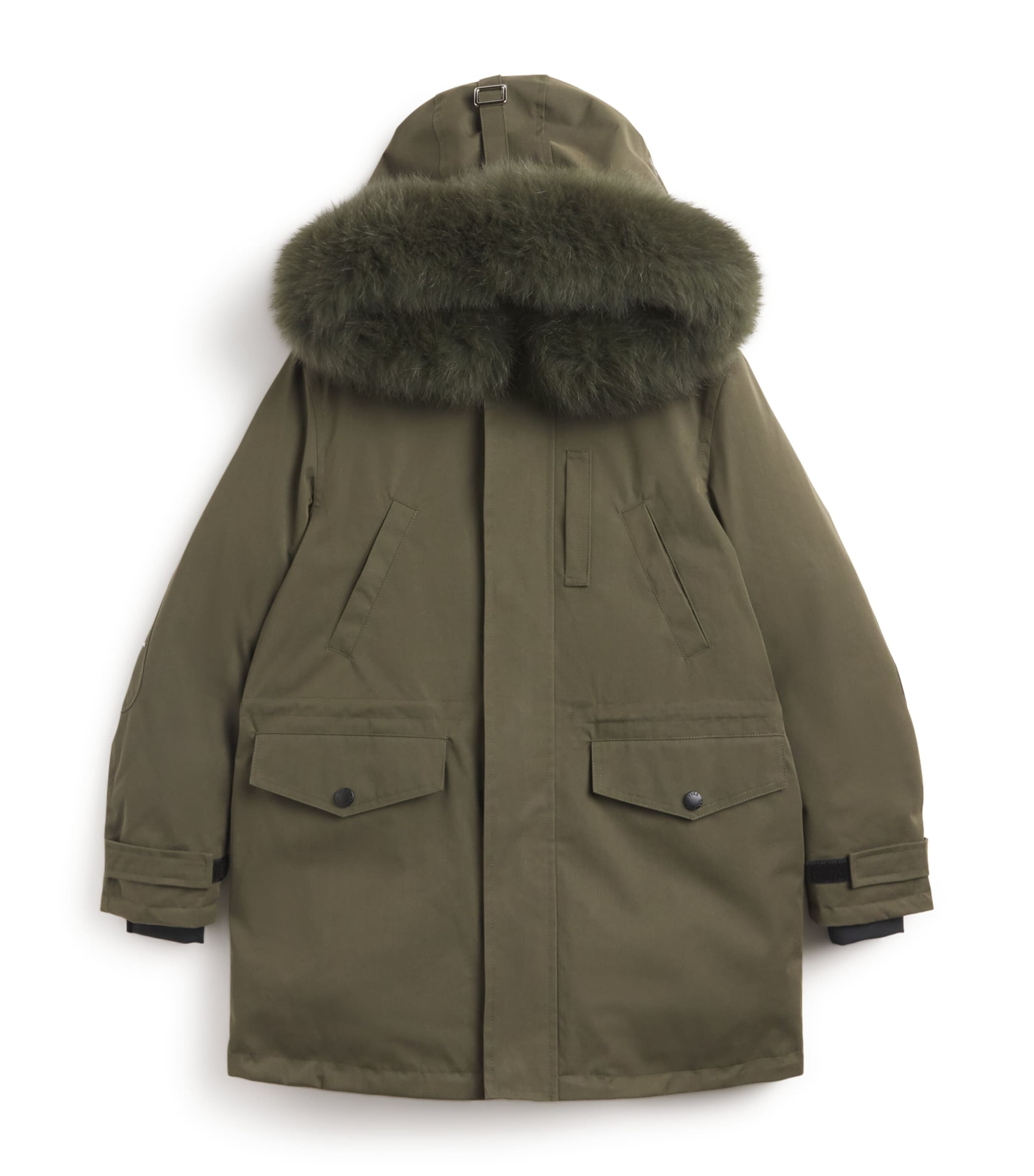 Cotton-Blend Fur-Trim Parka (4-14 Years)