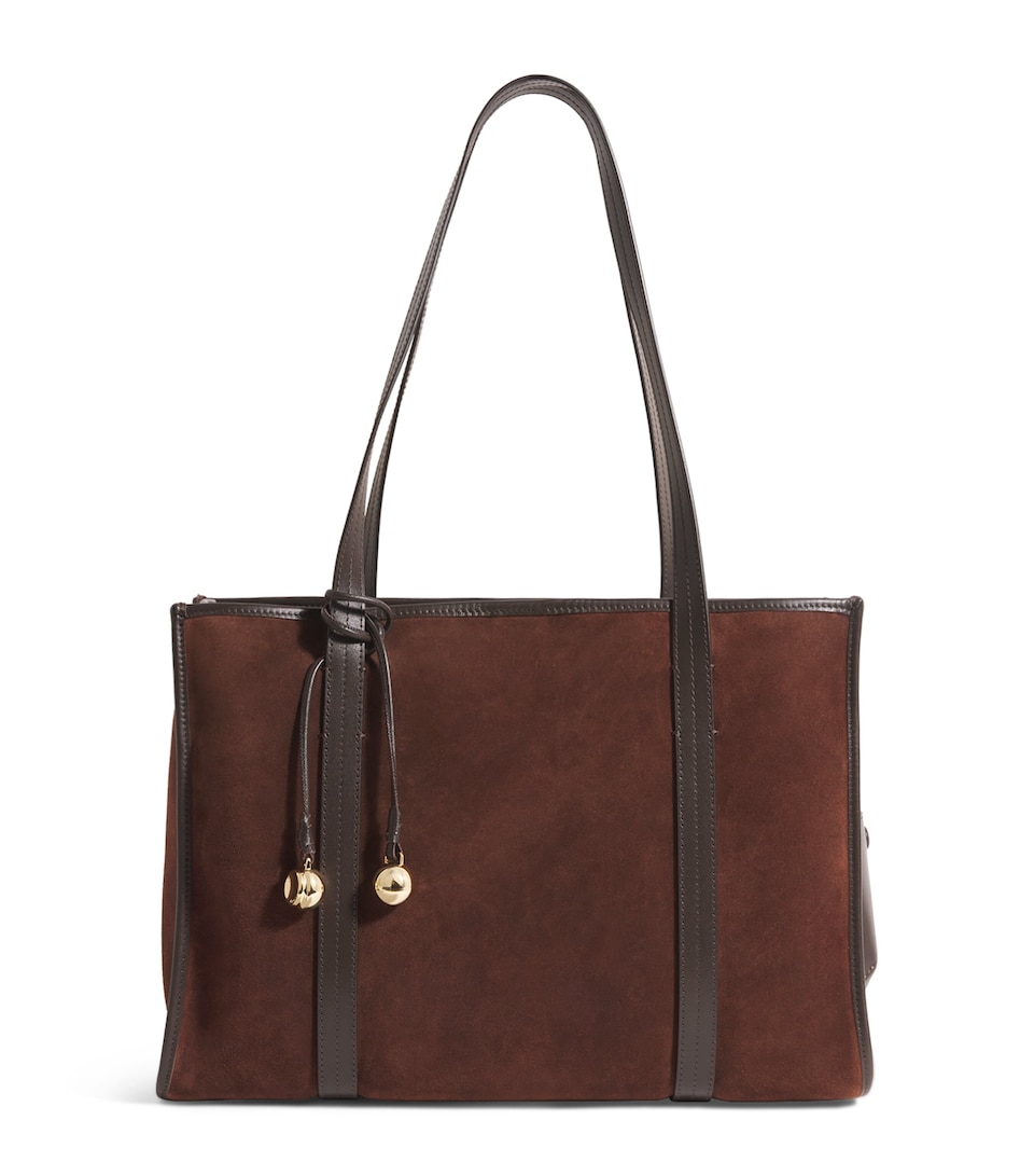 Suede Tote Bag
