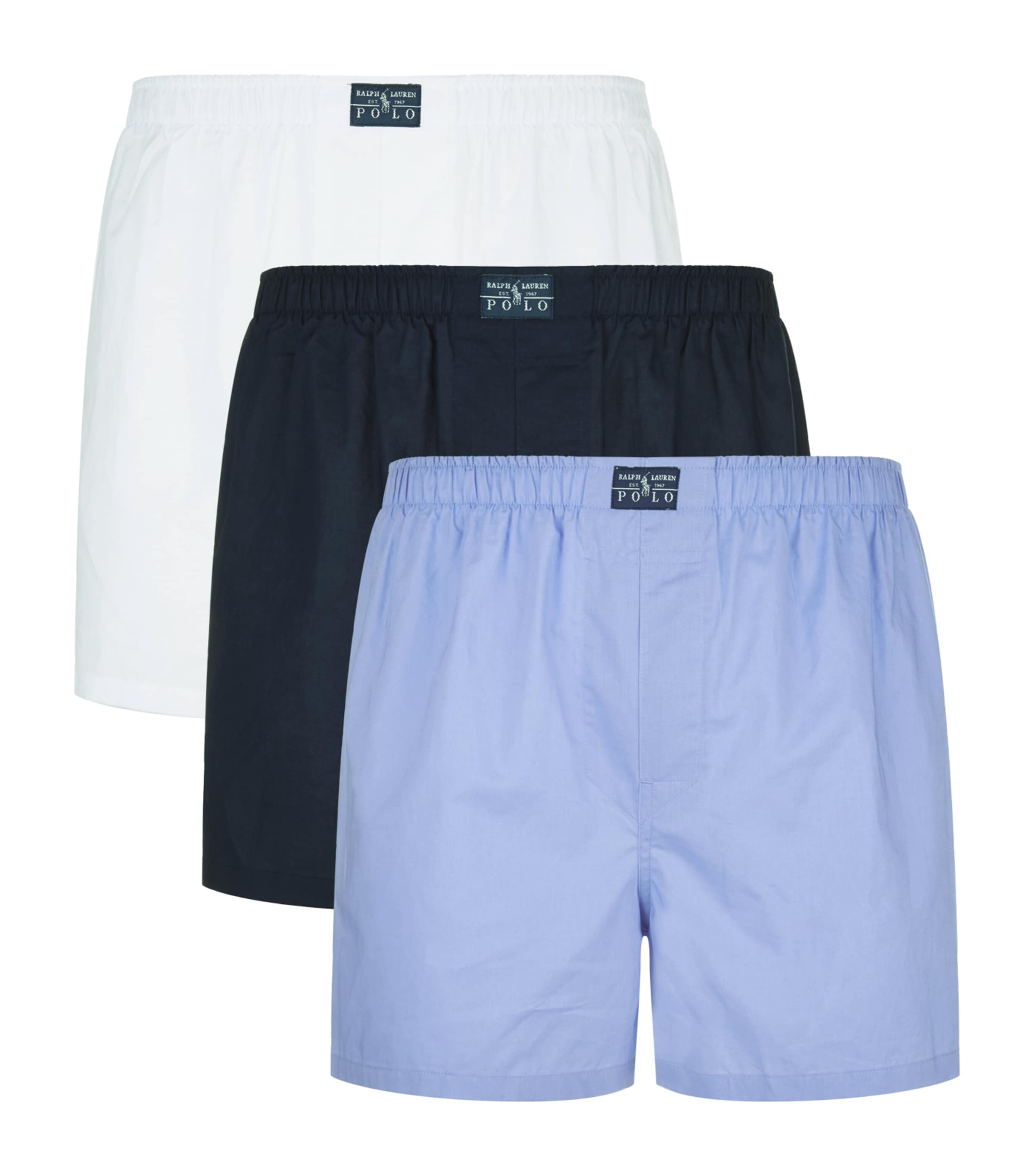 Classic Cotton Boxer Shorts (Pack Of 3)