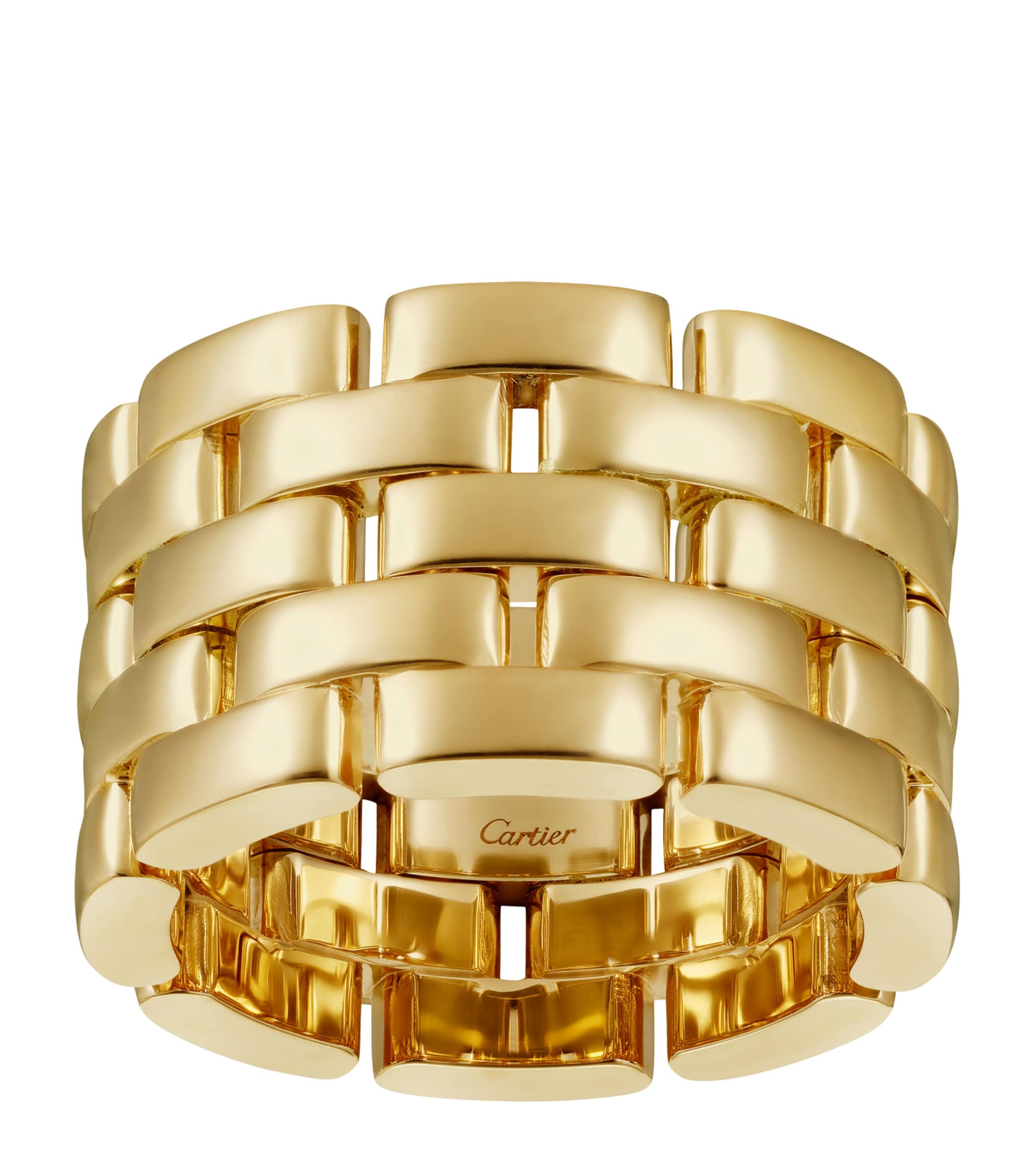 Cartier Yellow Gold Maillon Panthère Ring Yellow Gold