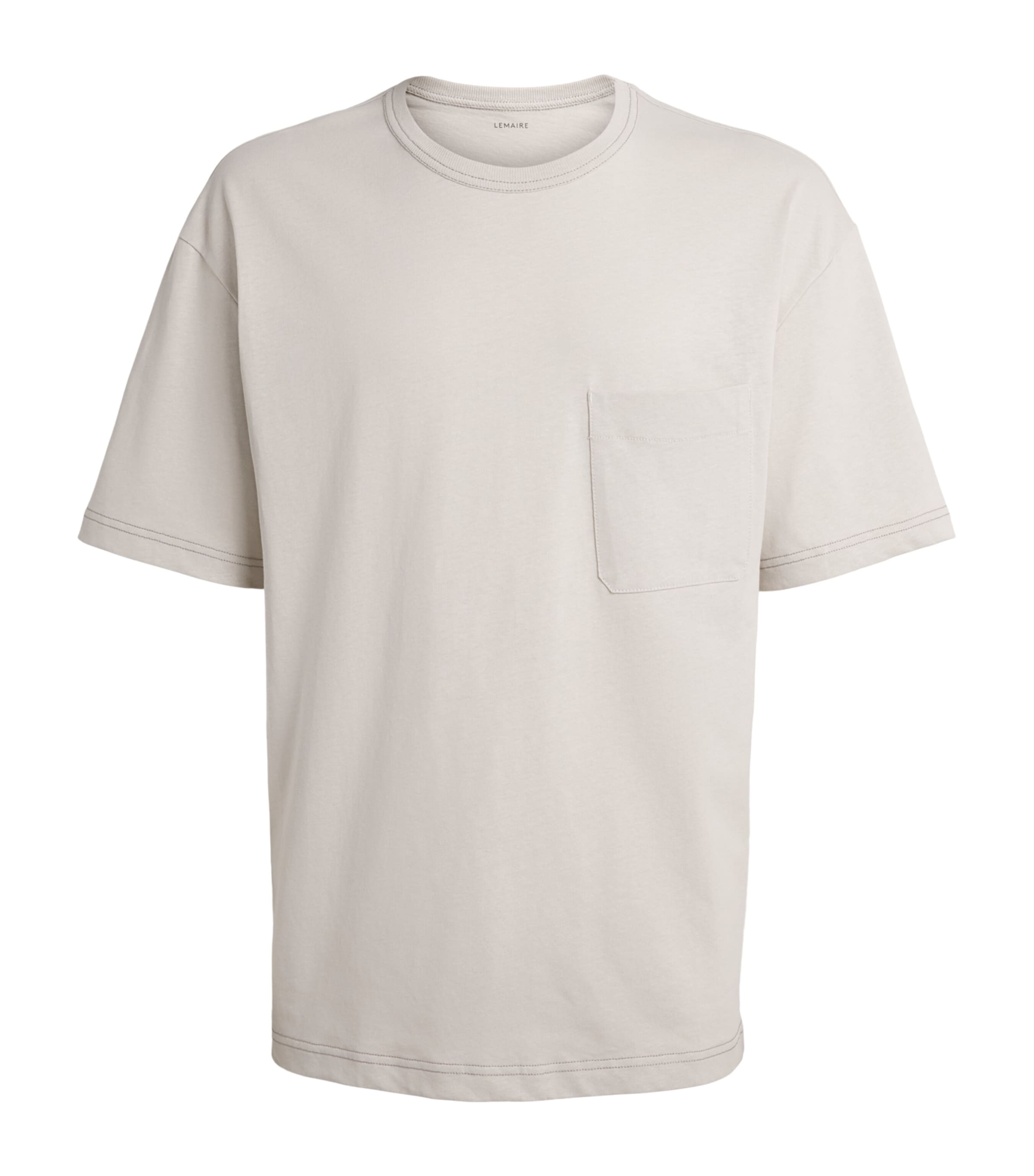 Cotton-Linen Boxy T-Shirt