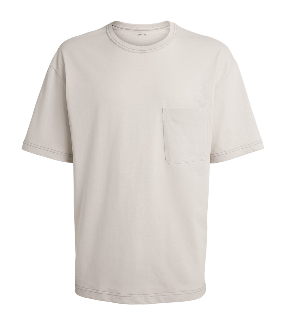 Cotton-Linen Boxy T-Shirt