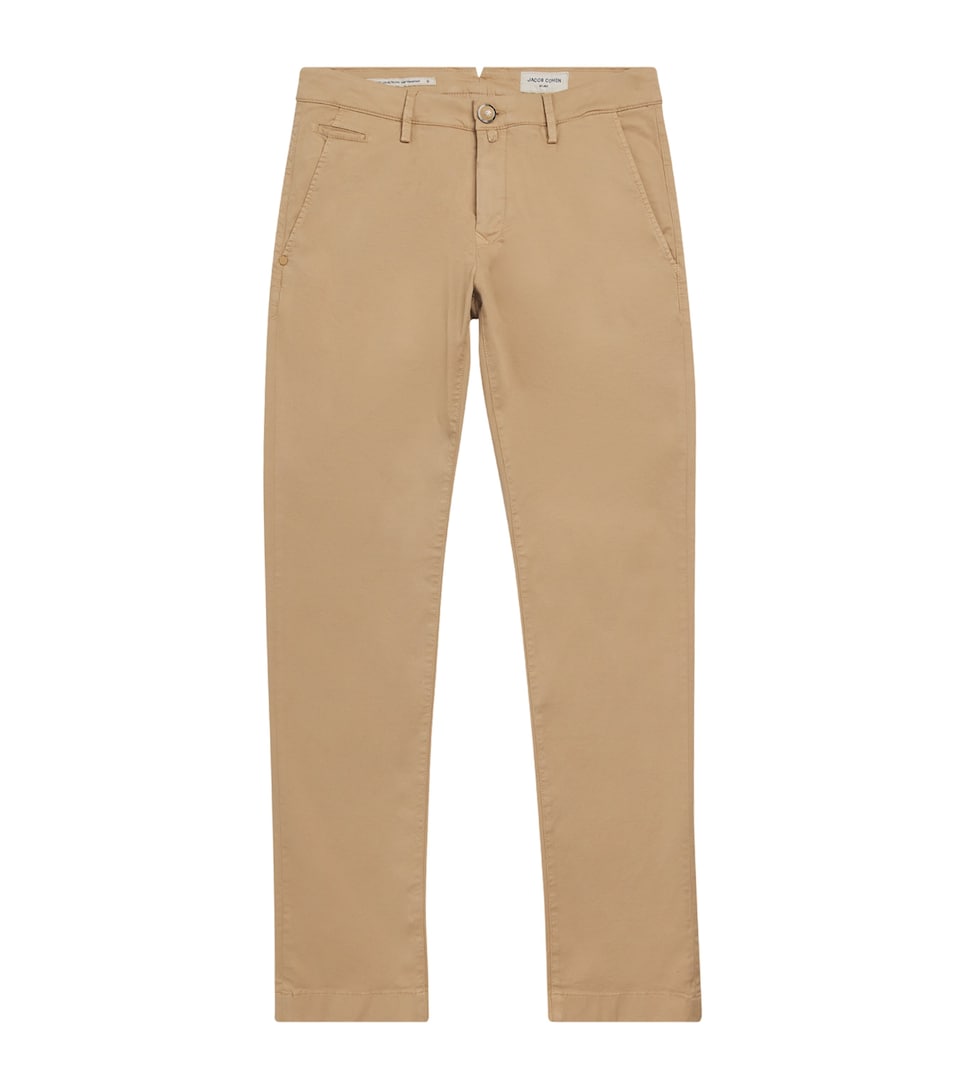 Stretch-Cotton Bobby Slim Chinos