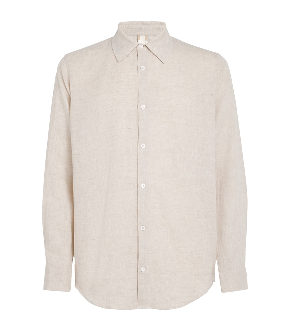 CHÉ Mens Linen Shirt Oat
