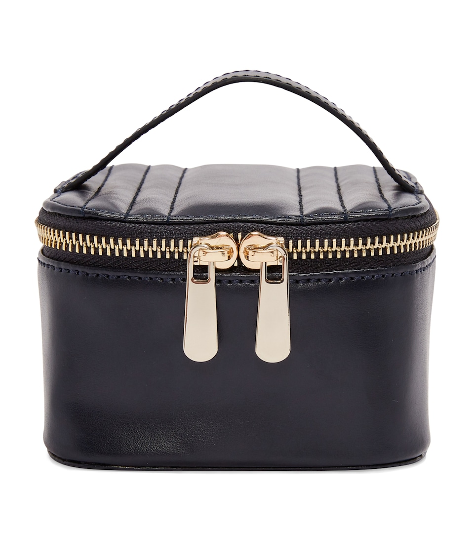 Vegan Leather Maria Cube Jewellery Case