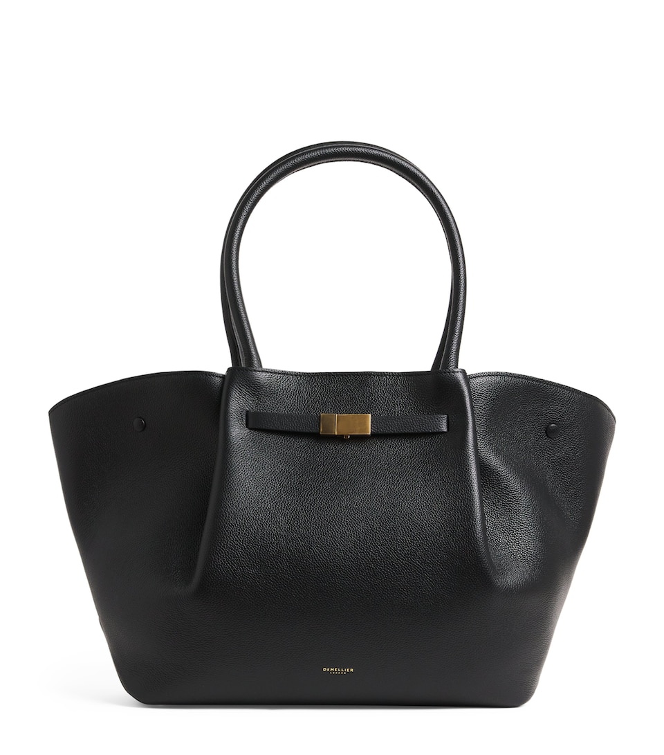Leather New York Tote Bag