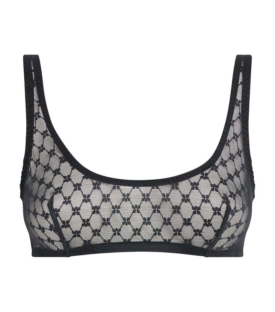 Simone Perele Womens Lace Wireless Bra Black