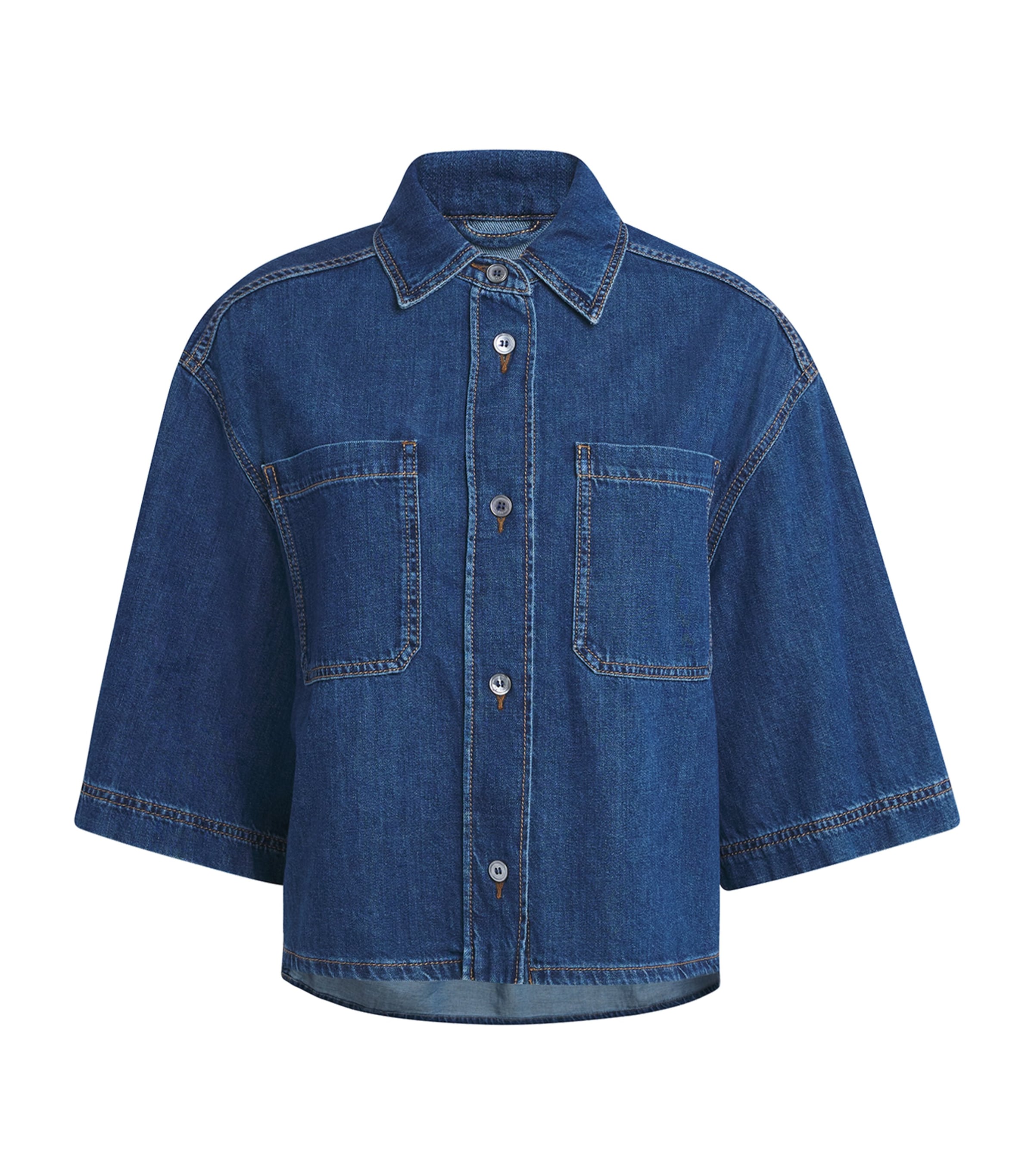 【関税＆送料込み】Givenchy Cocoon Denim Overshirt Clothing Givenchy Denim Cocoon Overshirt | Harrods SA