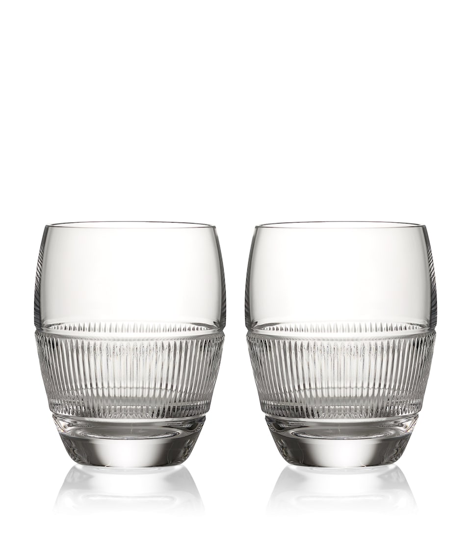 Wedgwood Set of 2 Crystal Helia Tumblers (410ml) Clear