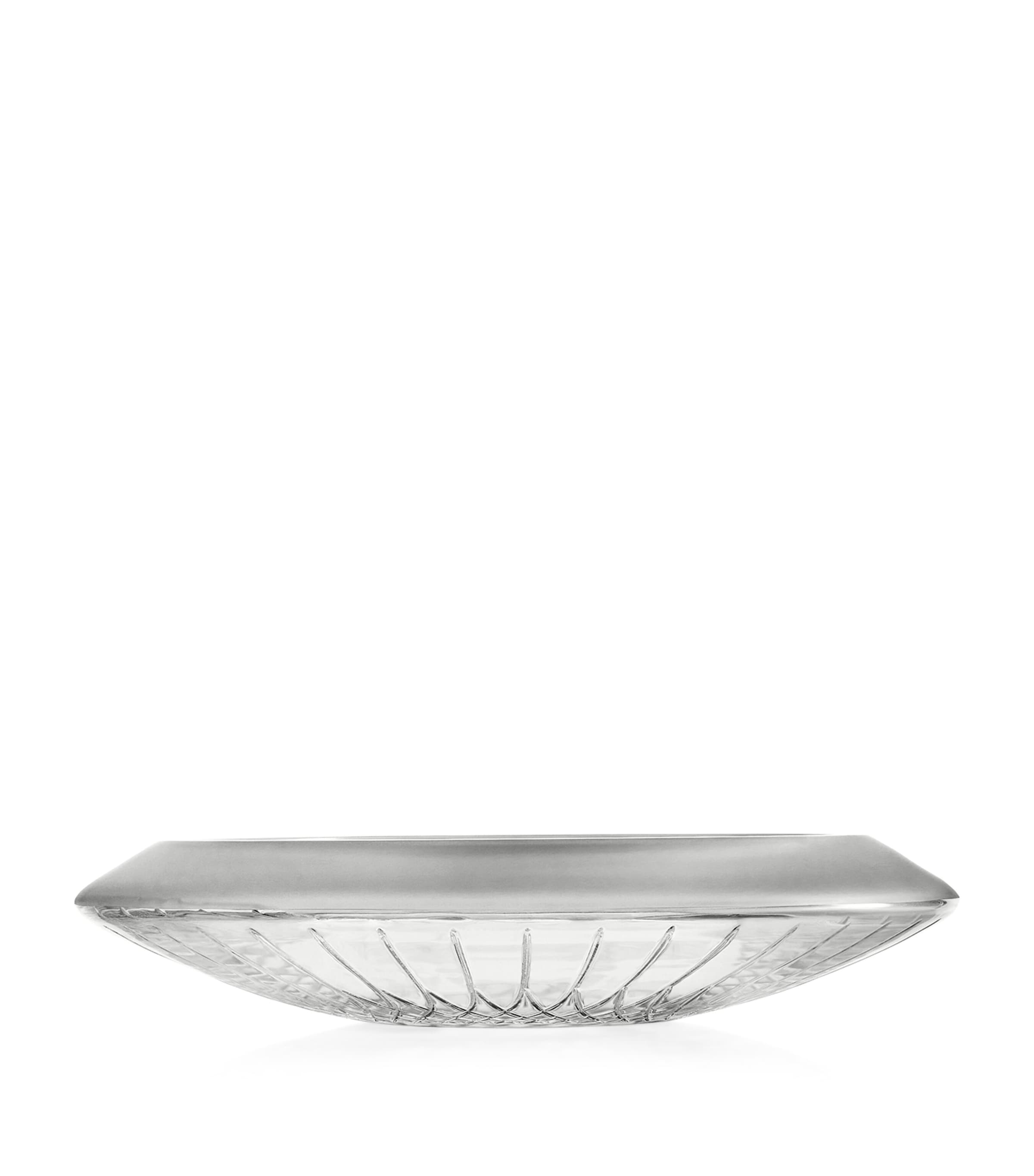 Crystal Lismore Arcus Low Bowl (30cm)