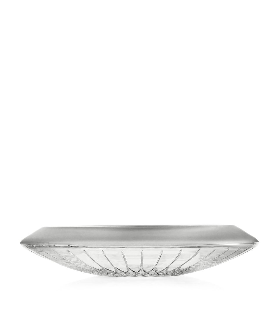 Crystal Lismore Arcus Low Bowl (30cm)