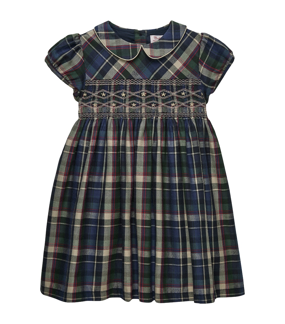 Trotters Cotton Bonnie Dress (6-11 Years) Multi Tartan