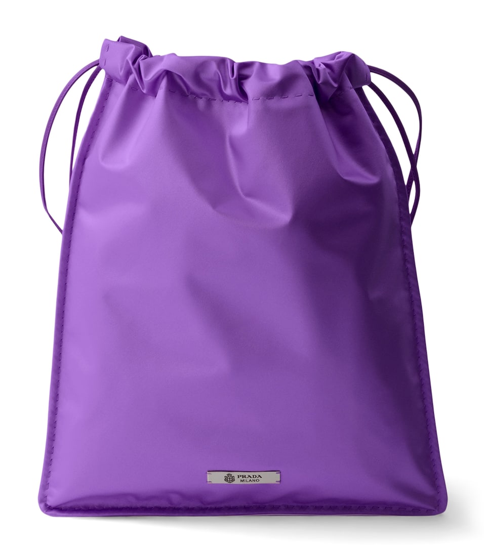 Prada Silk Duchesse Wish Pouch Pink