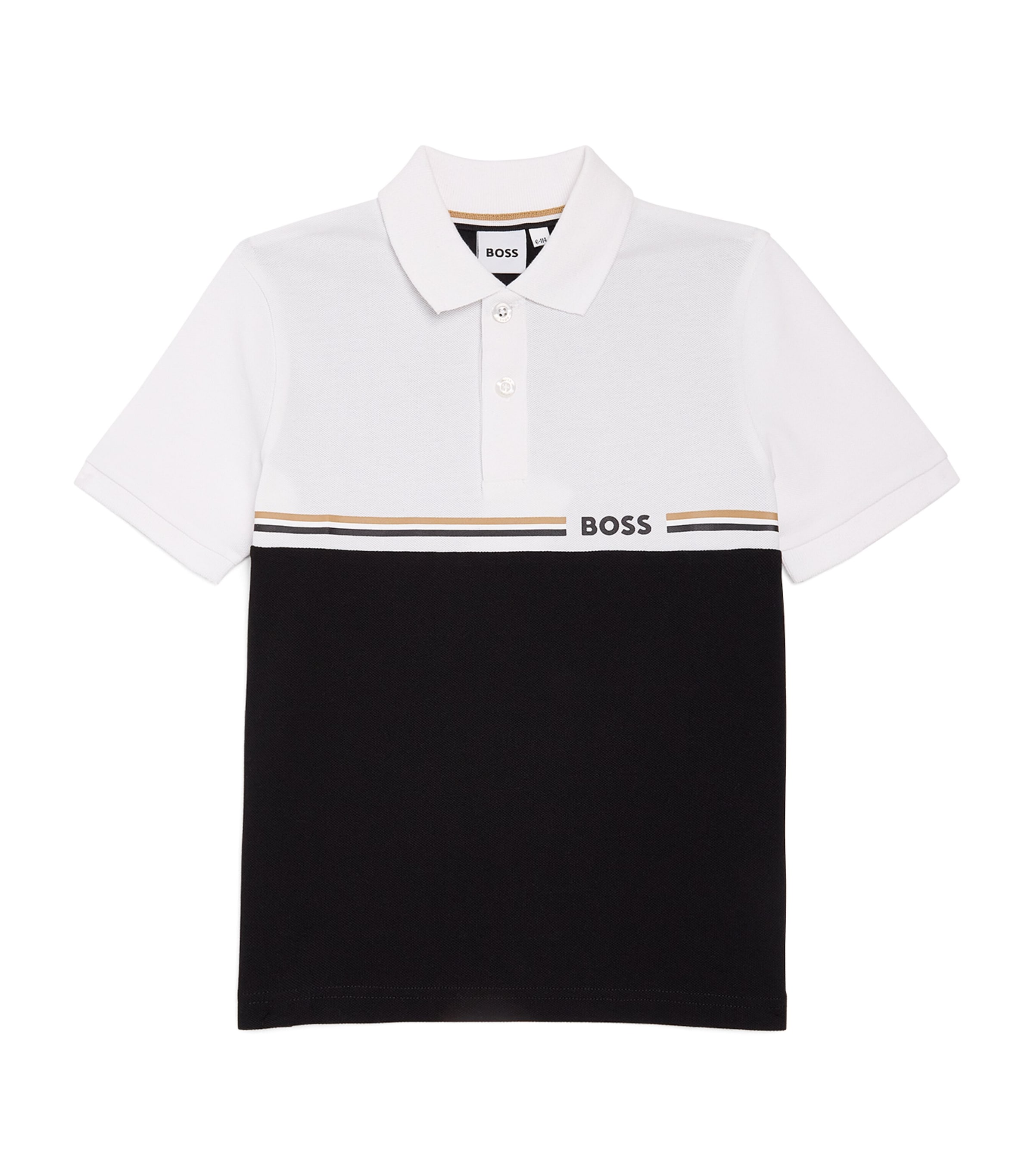 Two-Tone Logo Polo Shirt (4-16 Years)