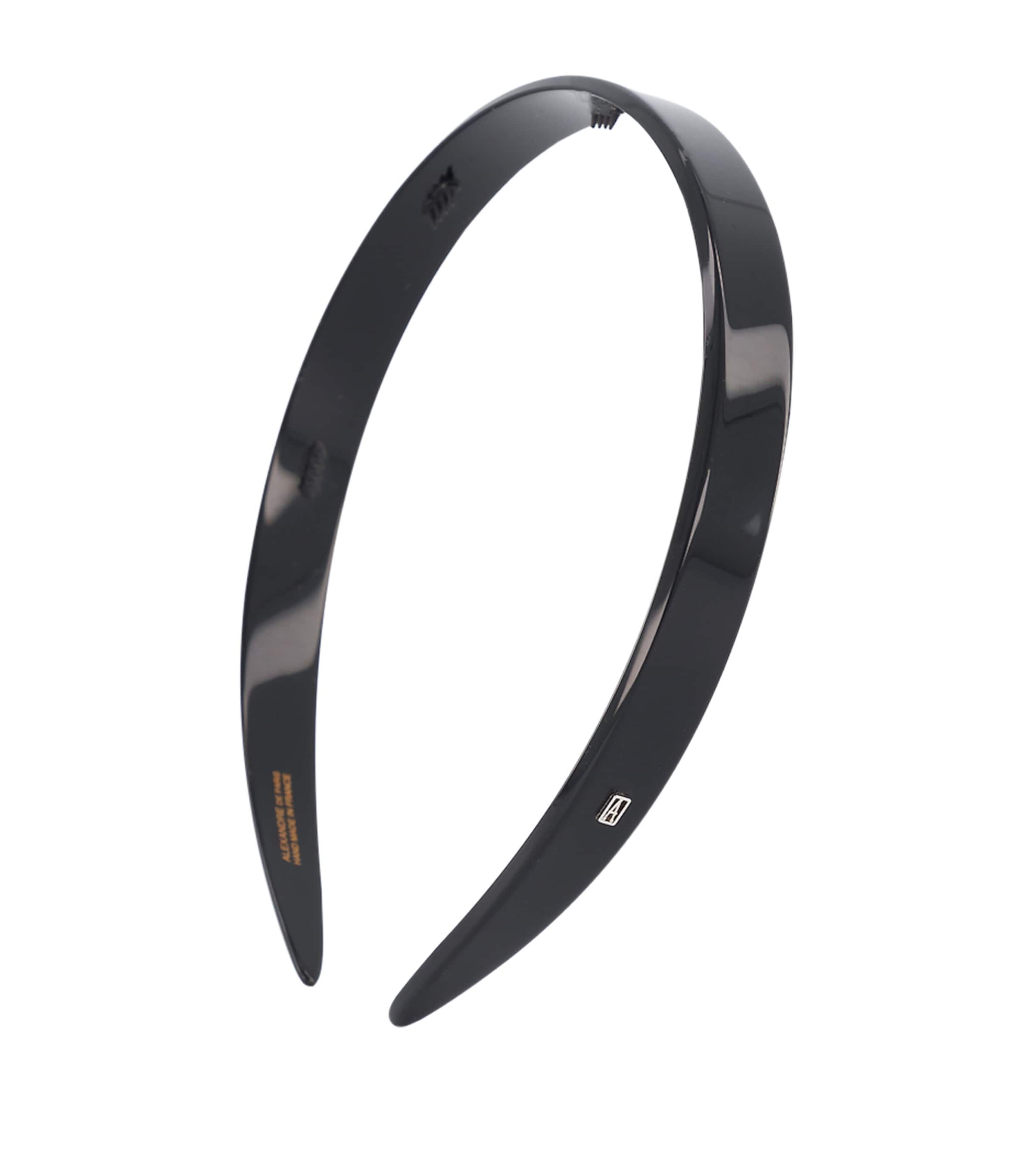 Alexandre de Paris Timeless Plaisance Headband N Noir
