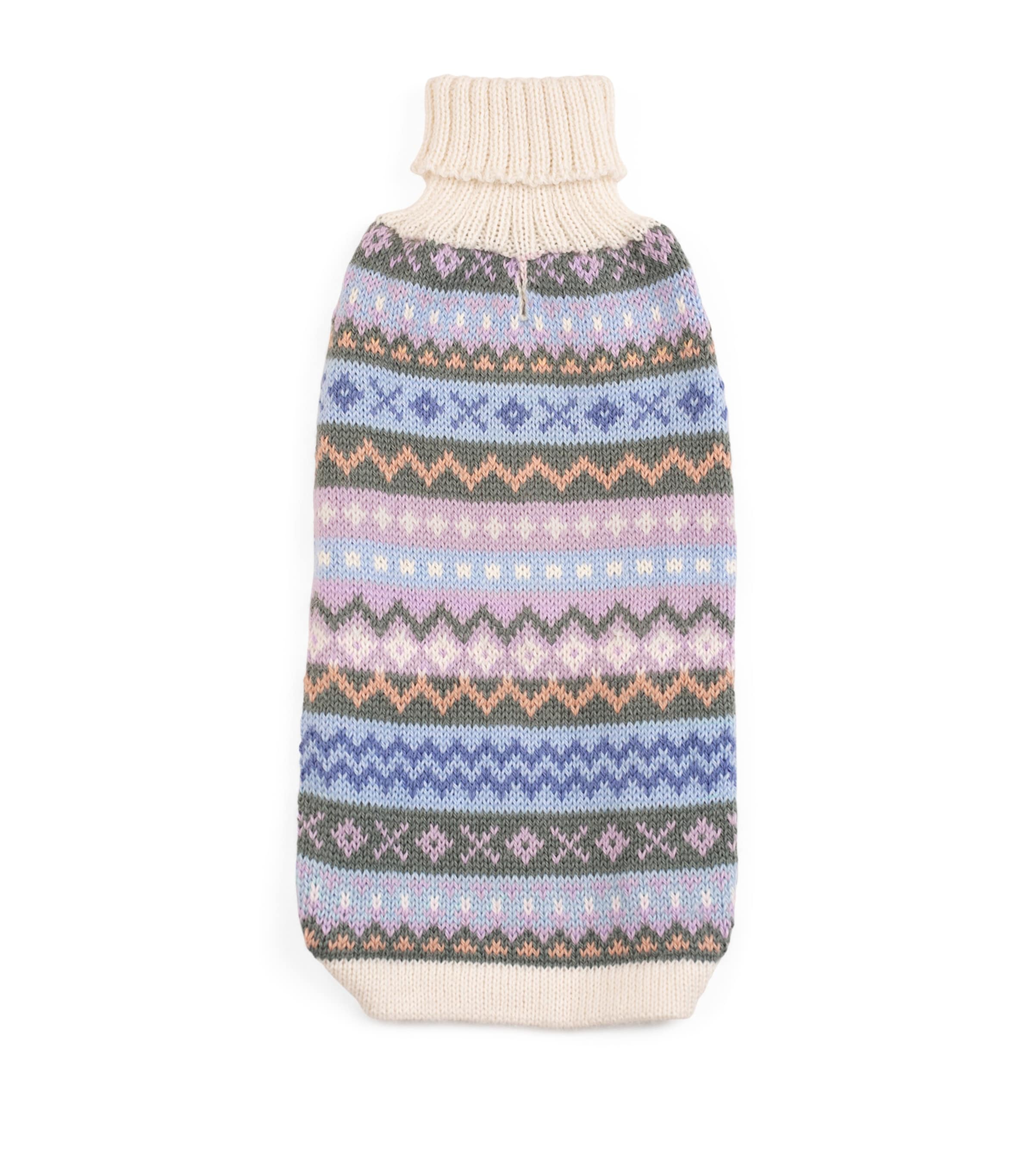 ALQO WASI Alpaca-Blend Cloudform Dog Sweater (Medium) Cloudform
