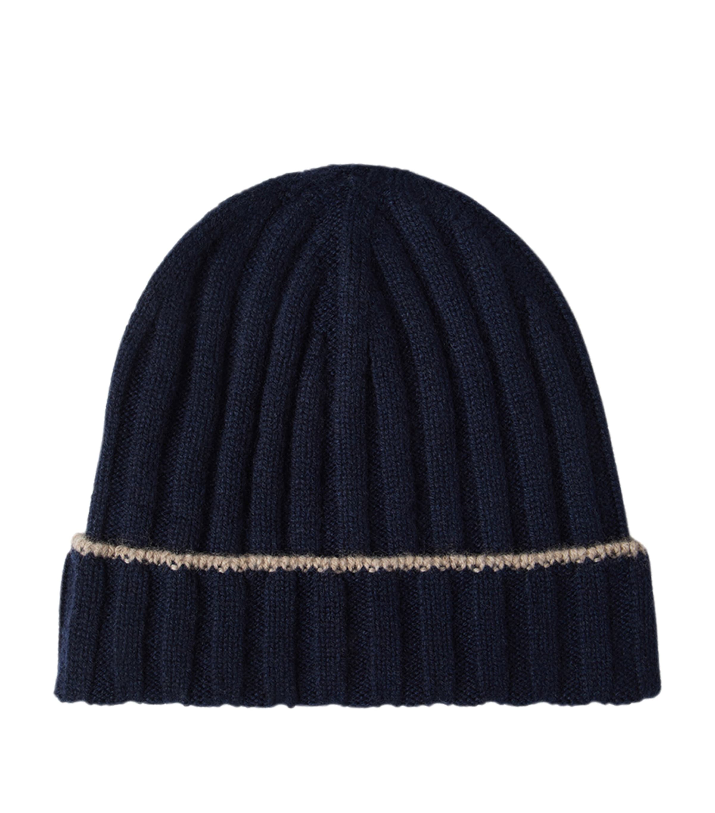 Brunello Cucinelli Cashmere Ribbed Hat