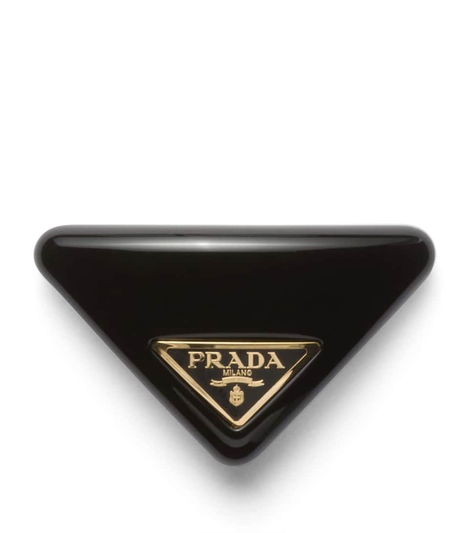 Prada Plexiglass Triangle Hair Clip