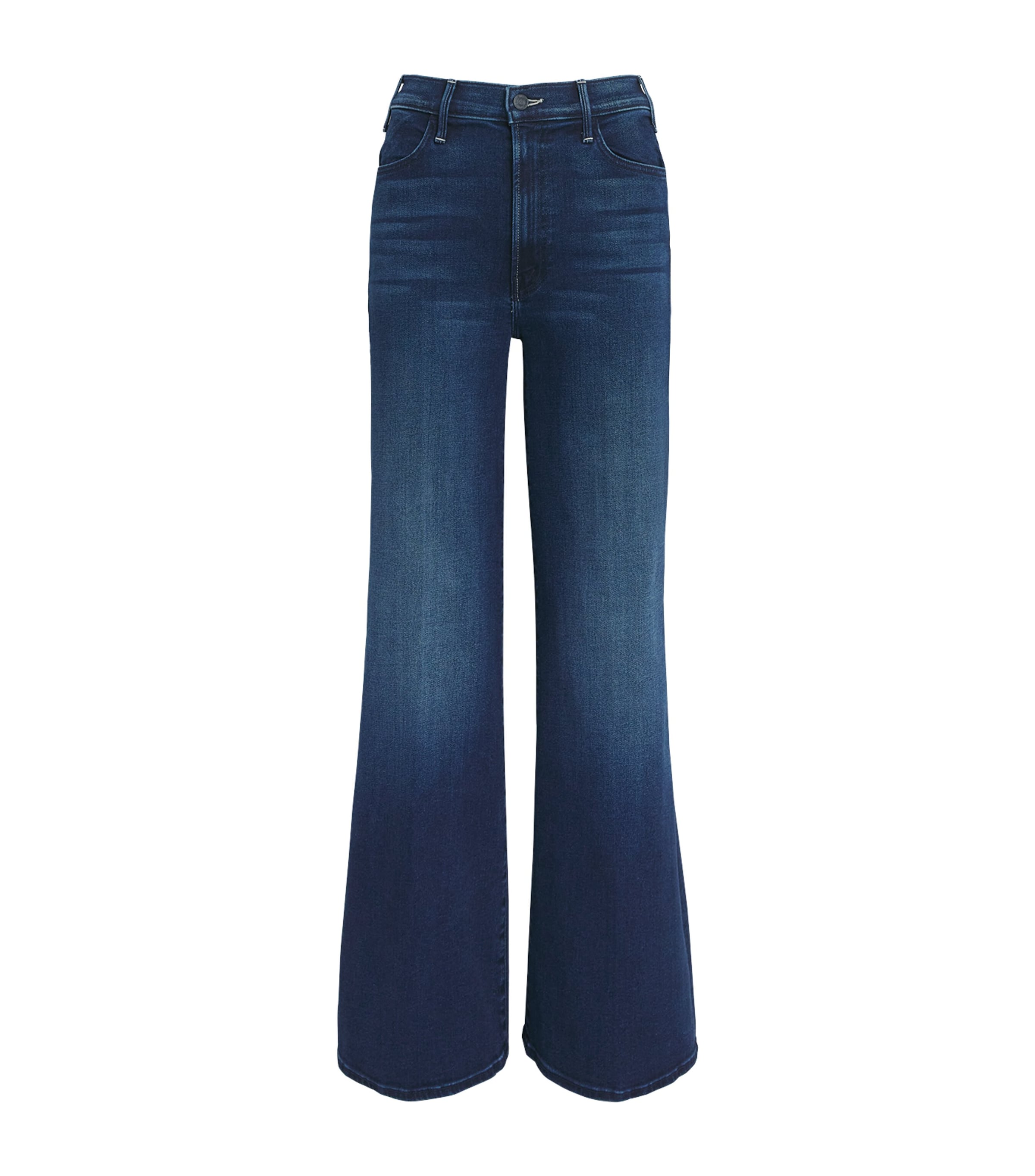 MOTHER Womens The Hustler Roller Sneak Jeans Homecoming High