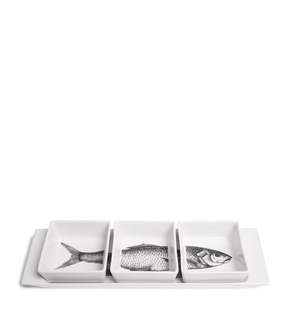 Porcelian Grande Pesci Appetizer Set