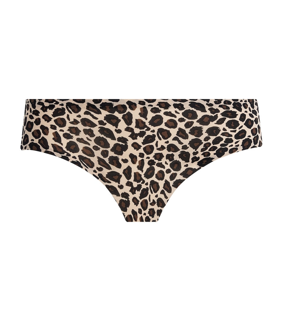 Leopard Print Soft Stretch Brazilian Briefs