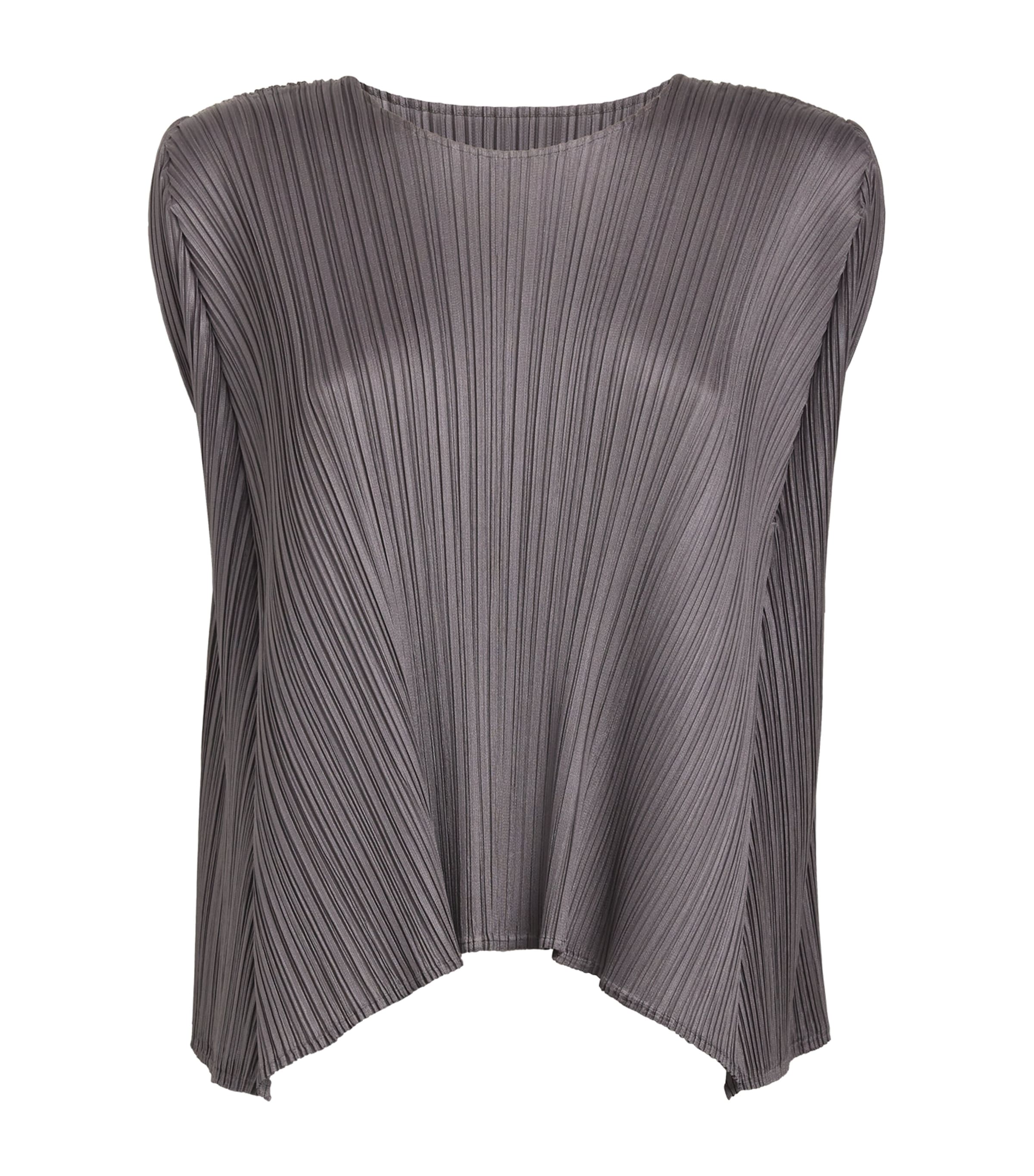 ISSEY MIYAKE PLEATS PLEASE チュニック 総柄