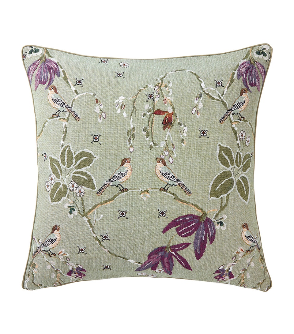 Yves Delorme Rameau Cushion Cover (45cm x 45cm) Amande