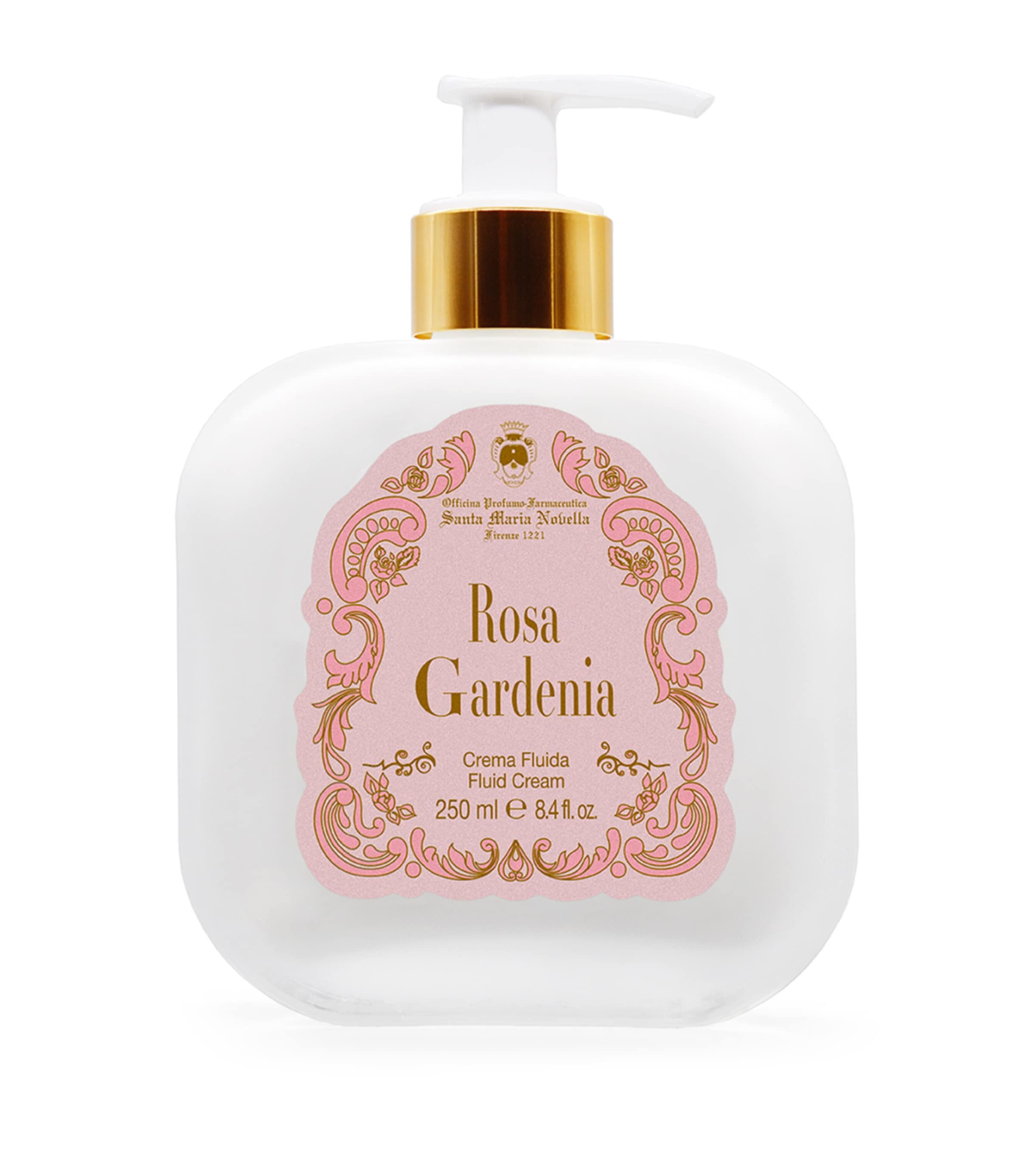 Rosa Gardenia Fluid Body Cream (250ml)