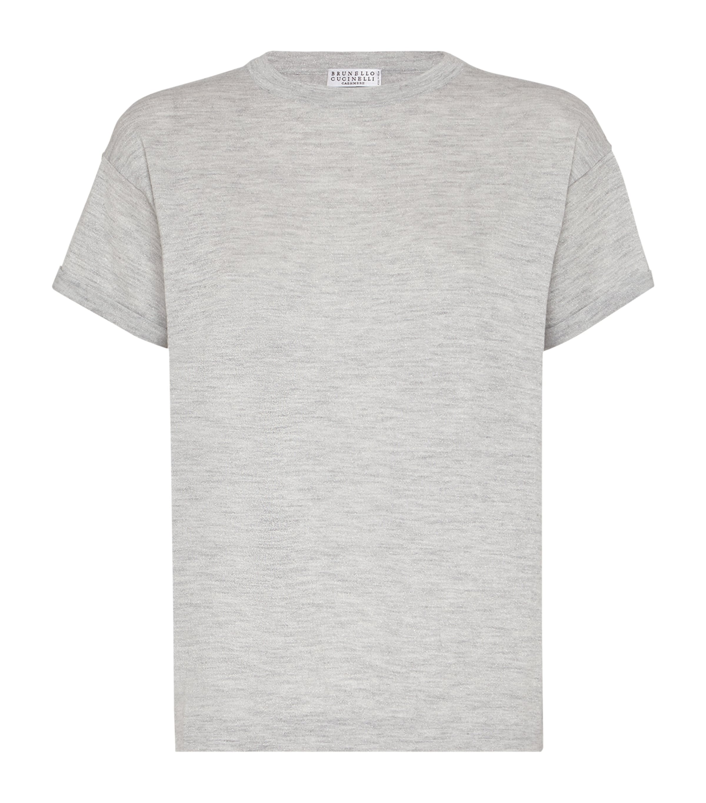 Cashmere-Silk-Blend T-Shirt