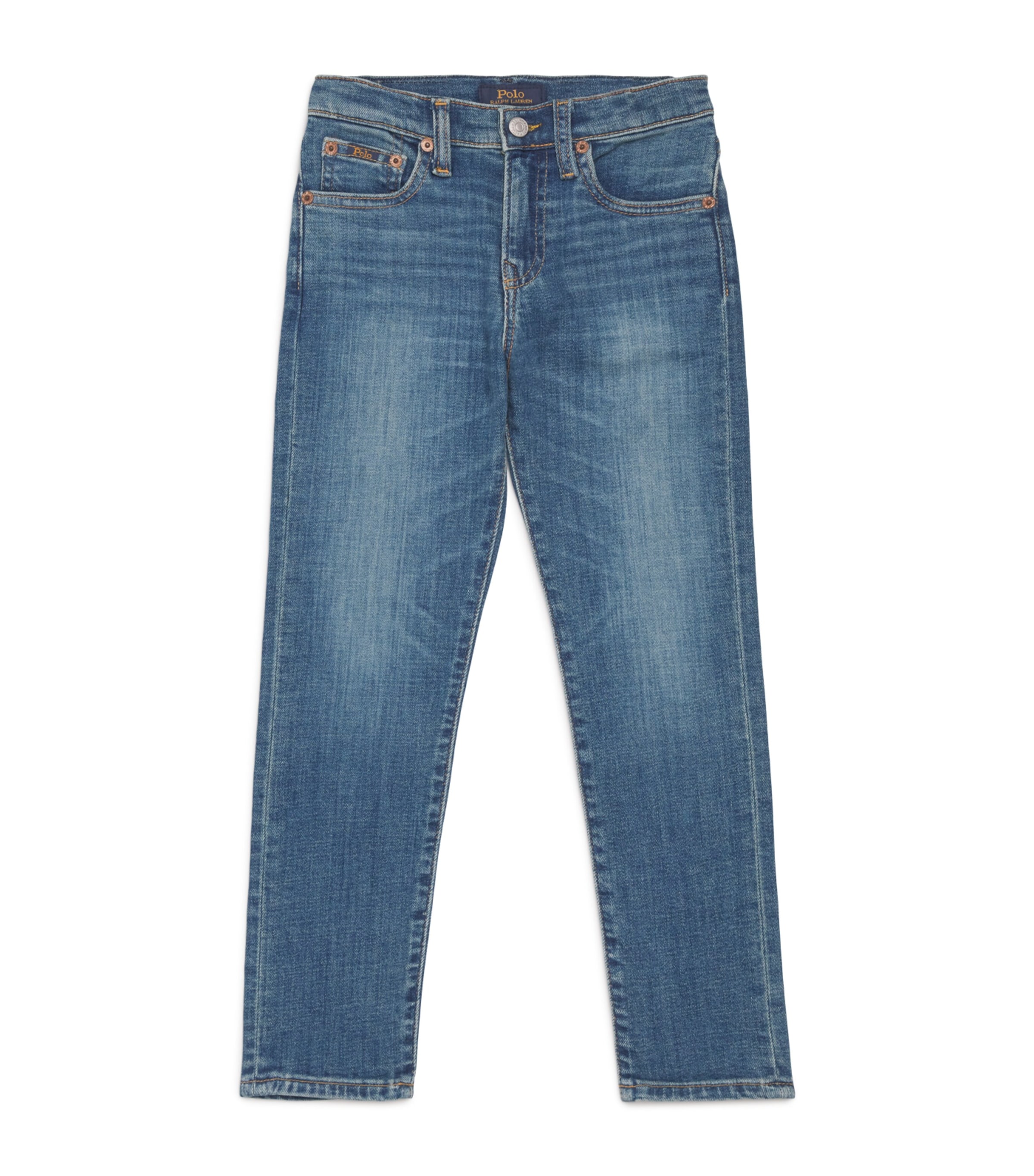 Ralph Lauren Kids Sullivan Straight Jeans (2-7 Years) Woodhaven Wash