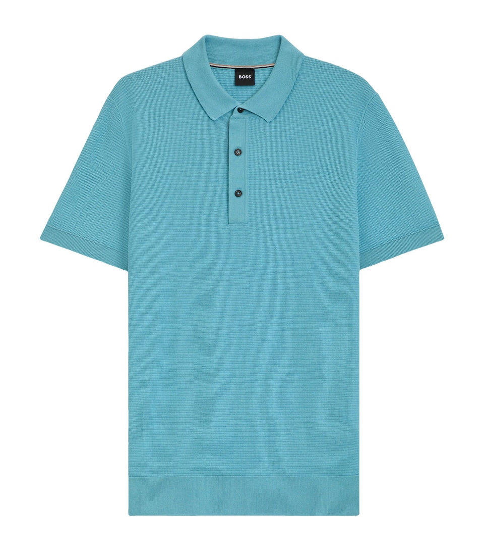 Cotton-Lyocell Polo Shirt