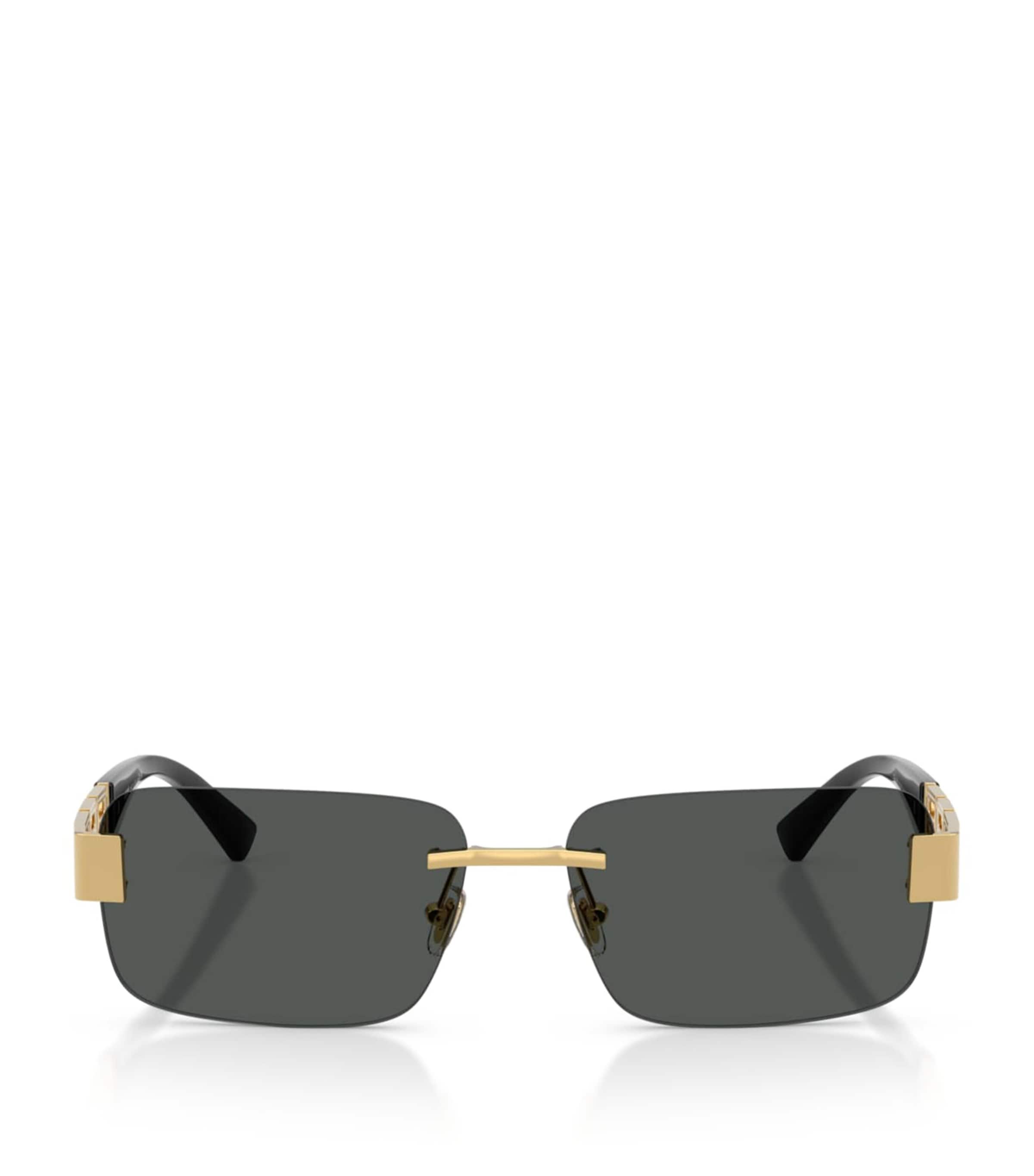 Metal Rectangular Sunglasses