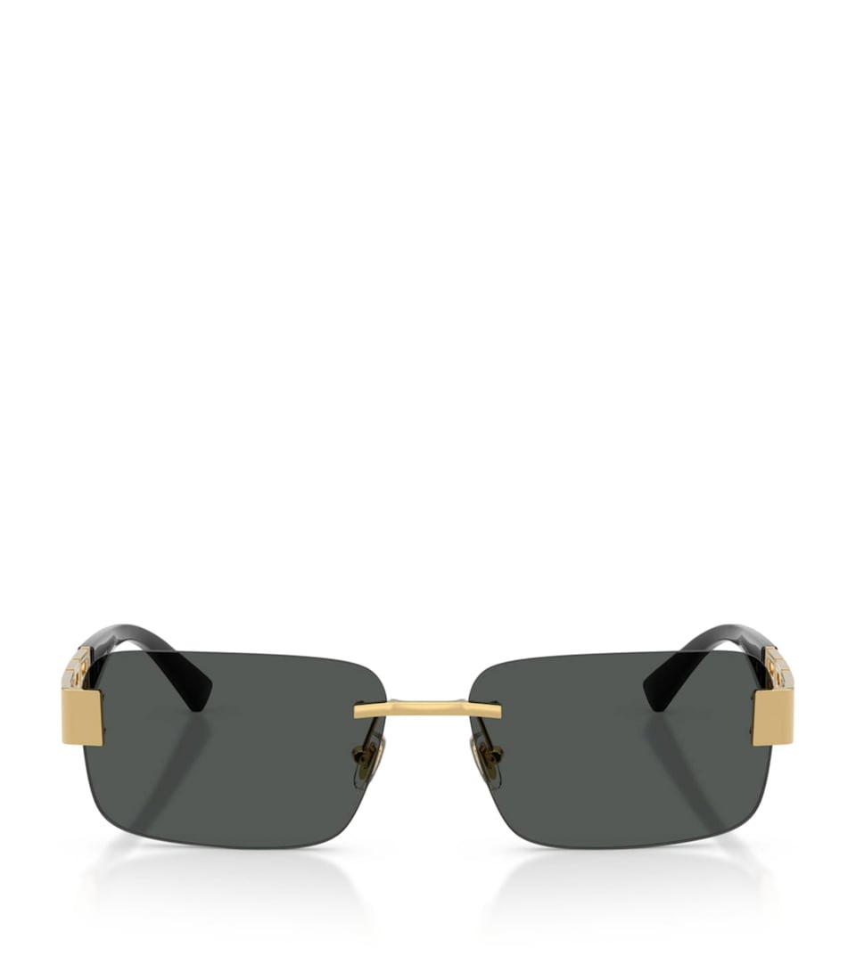 Metal Rectangular Sunglasses