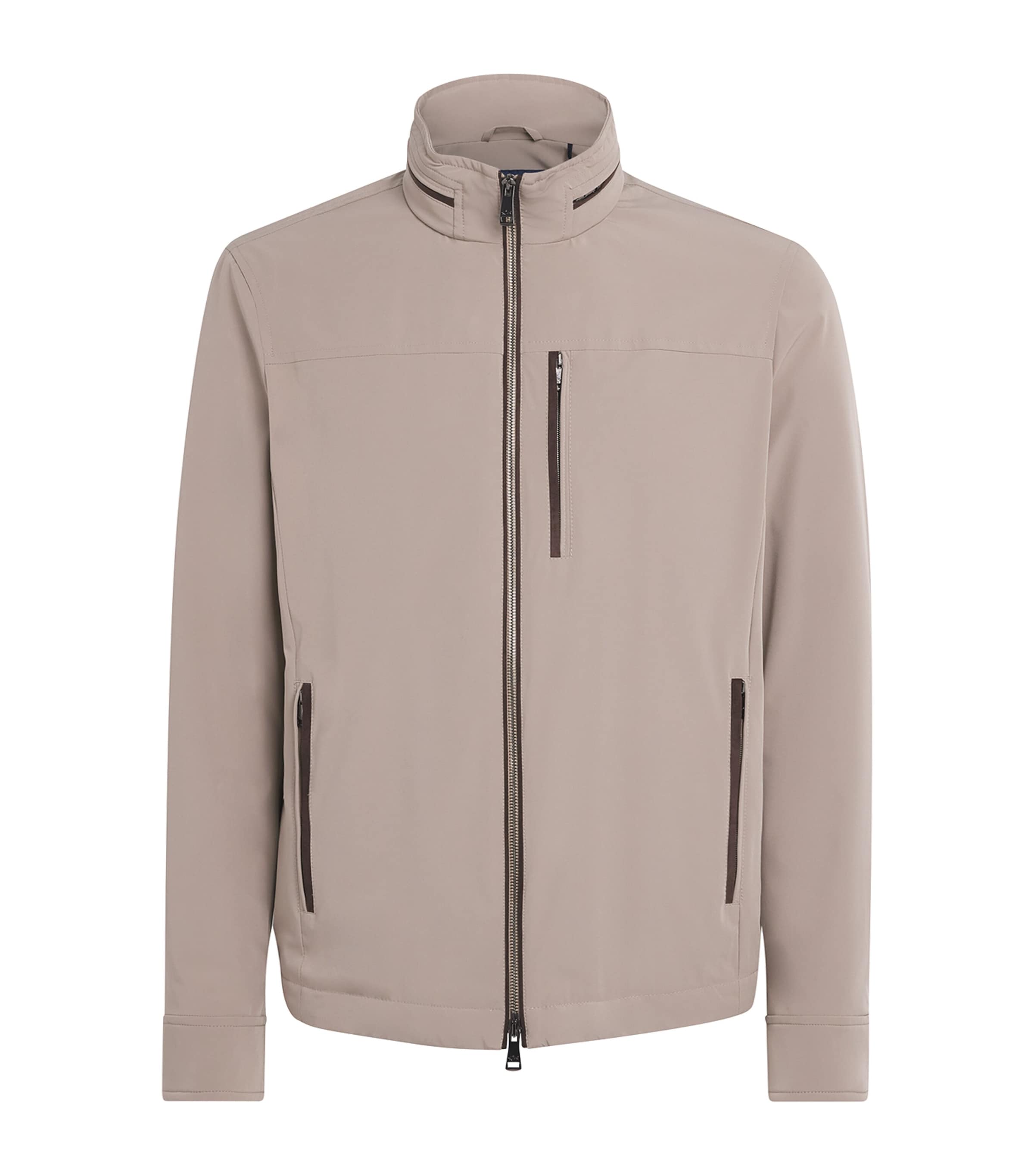 Paul & Shark Mens Technical Padded Jacket Beige