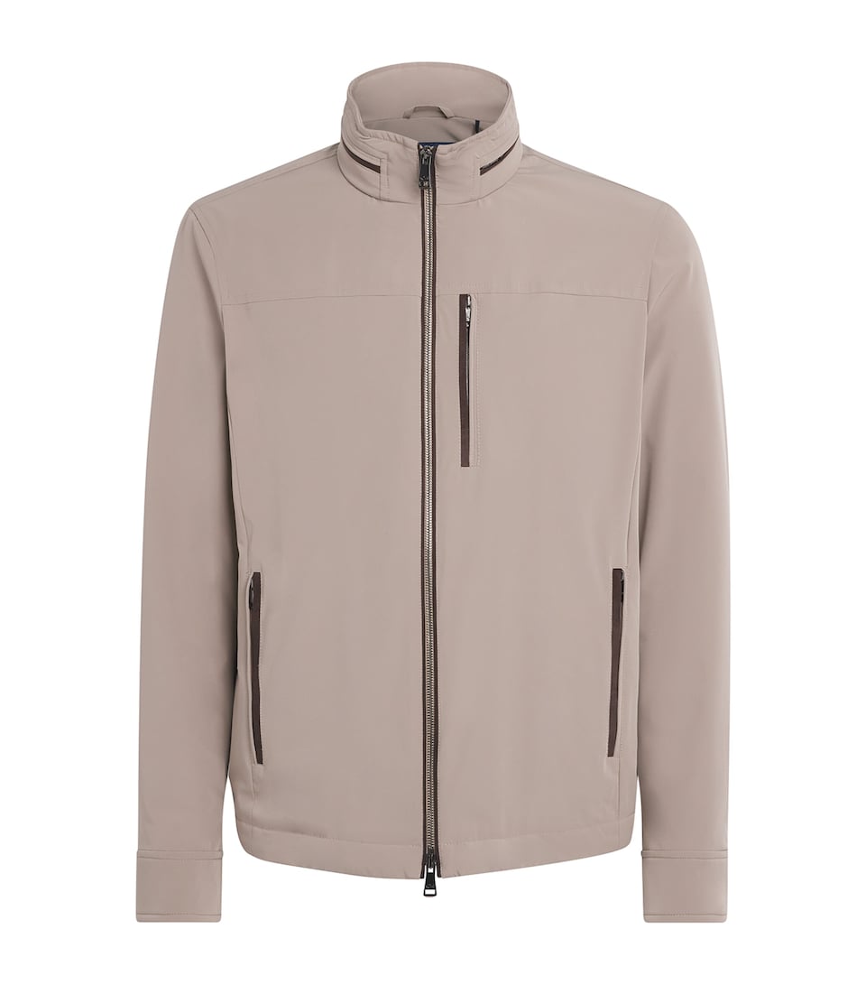 Paul & Shark Mens Technical Padded Jacket Beige