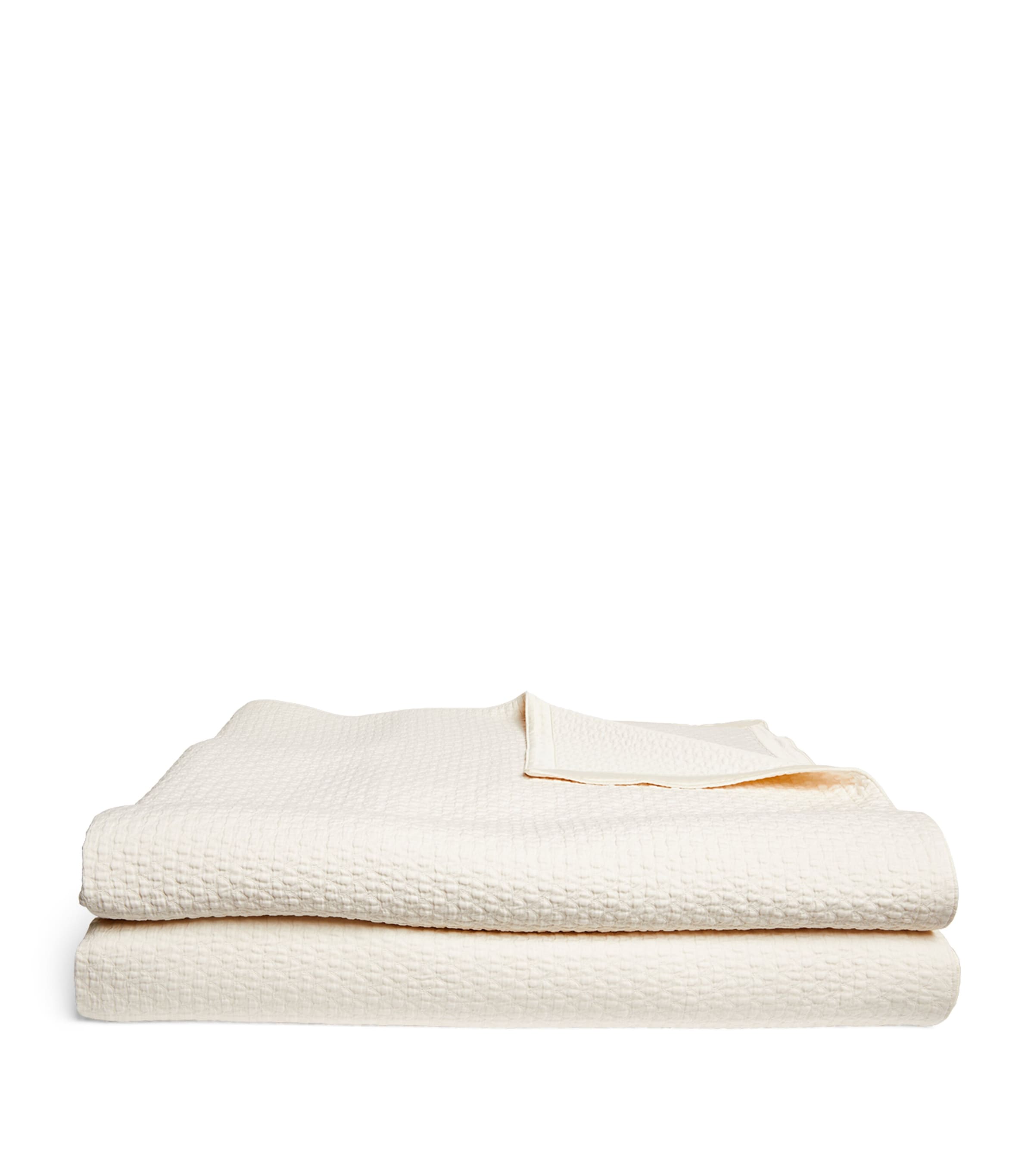 Celso De Lemos Prince Super King Bedspread (245cm x 255cm) Naturel