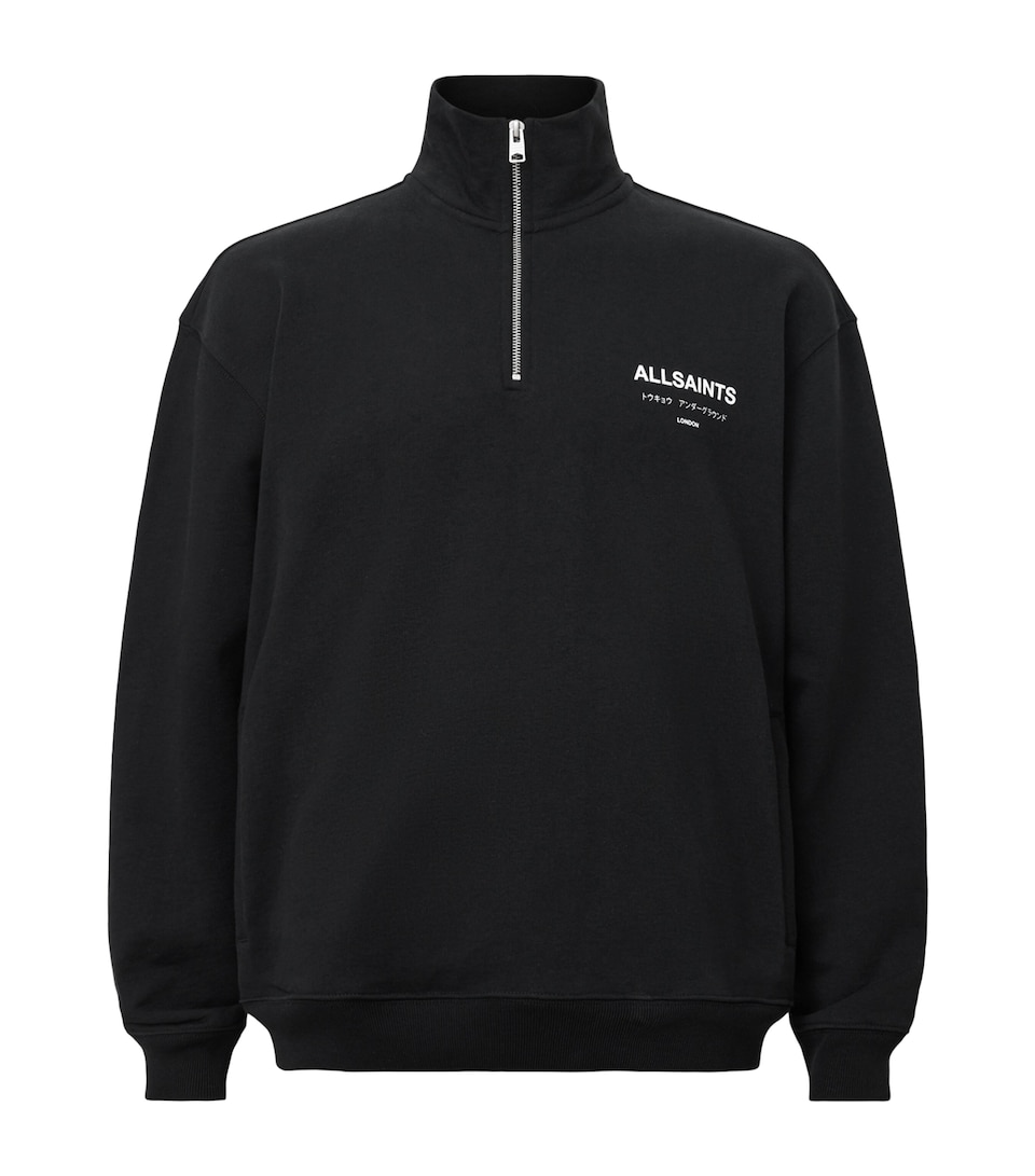 Cotton Underground Half-Zip Sweatshirt