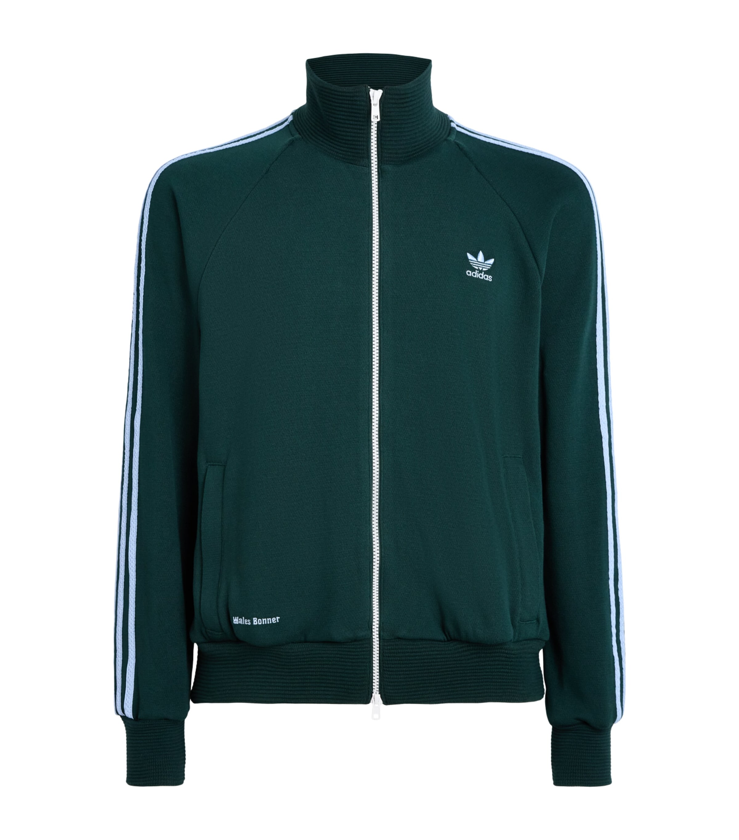 adidas Mens x Wales Bonner 80s Track Top Green Night
