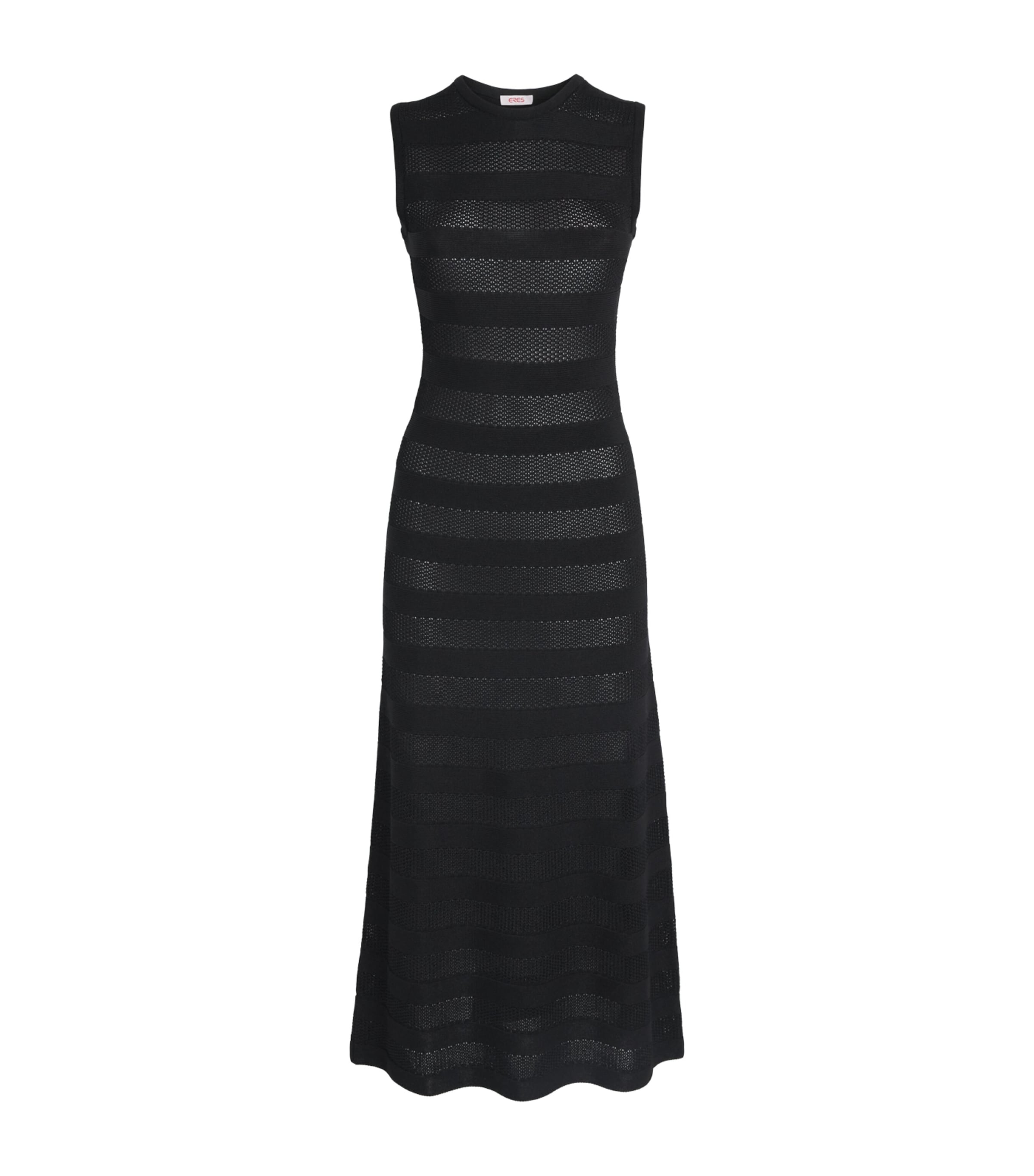Eres Womens Knitted Reguliere Midi Dress Noir