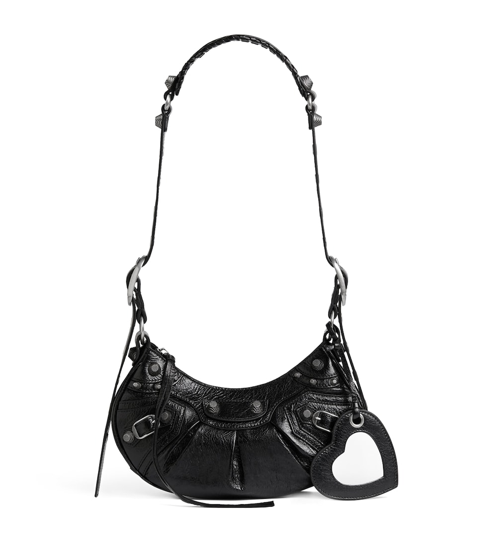 Extra-Small Leather Le Cagole Shoulder Bag