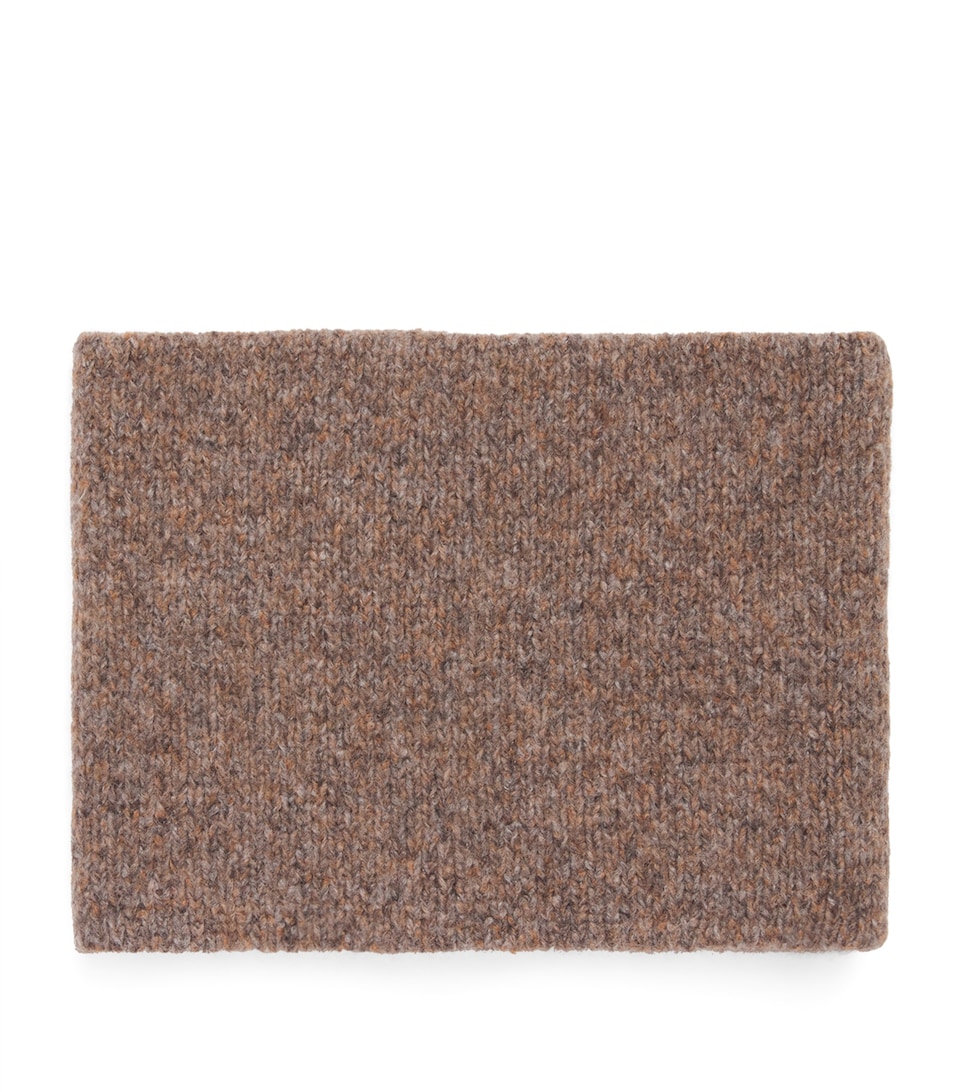 Cashmere-Silk Bouclé Snood