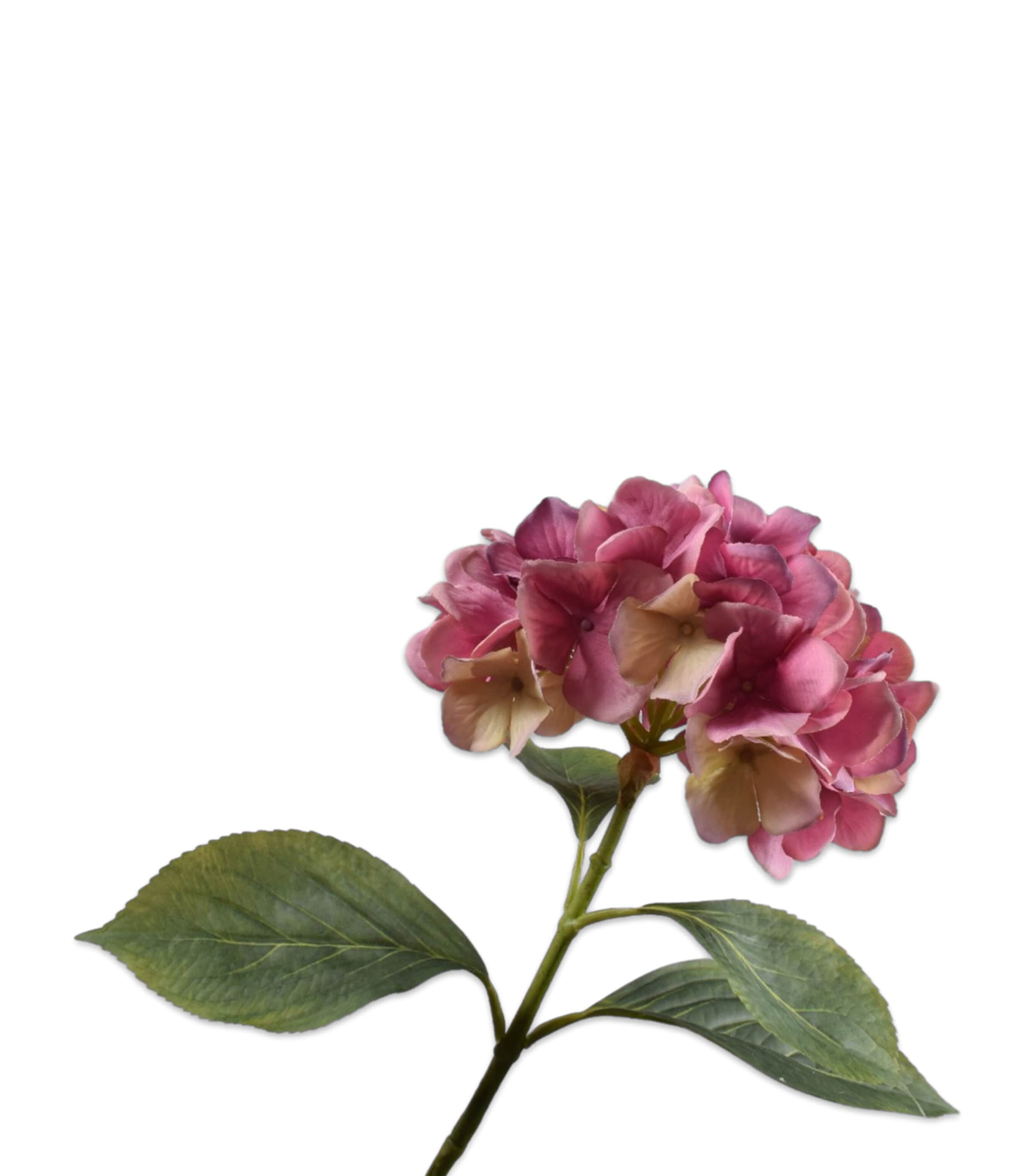 Silk-ka Artificial Hydrangea Flower Pink
