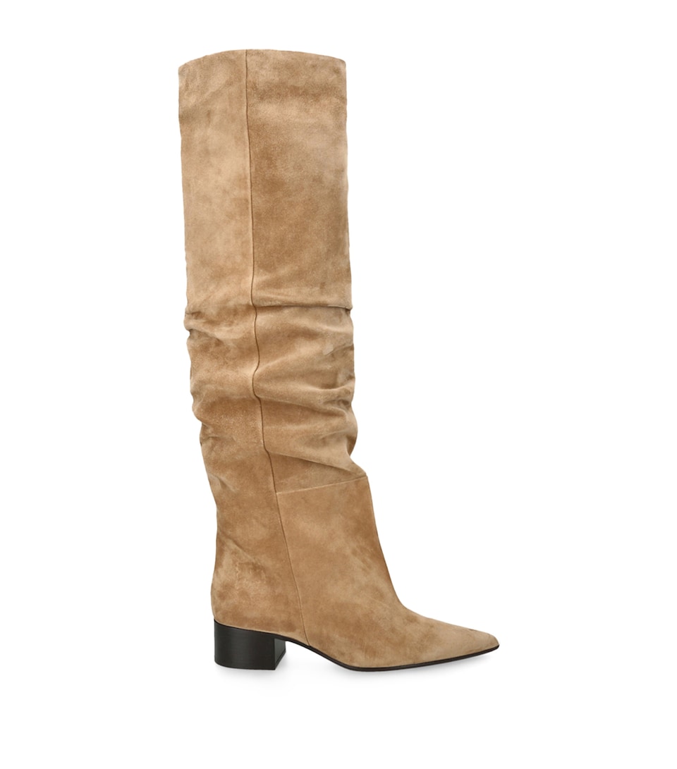 Suede Andee Over-The-Knee Boots 40