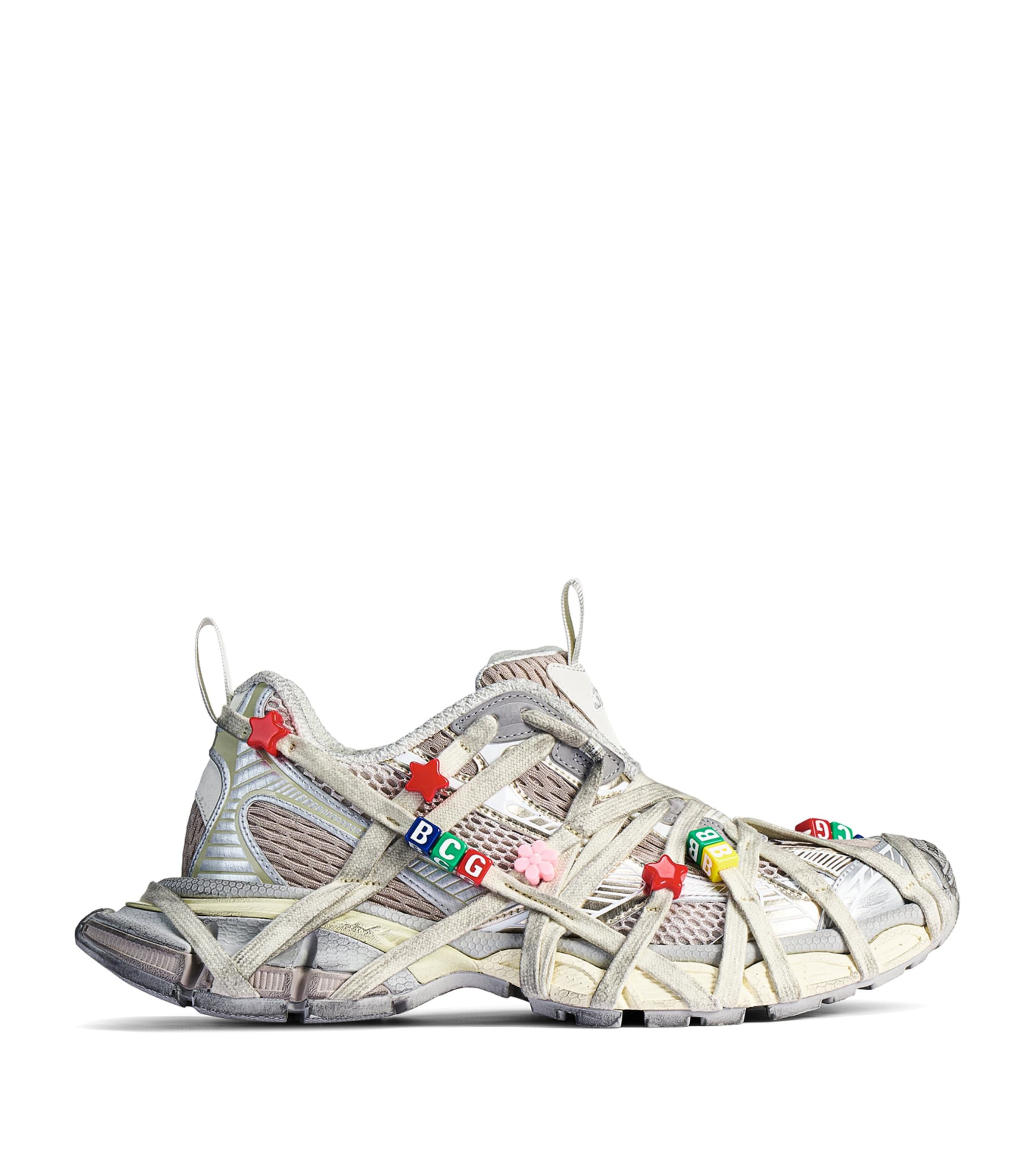 Balenciaga Distressed 3XL Extreme Lace Sneakers